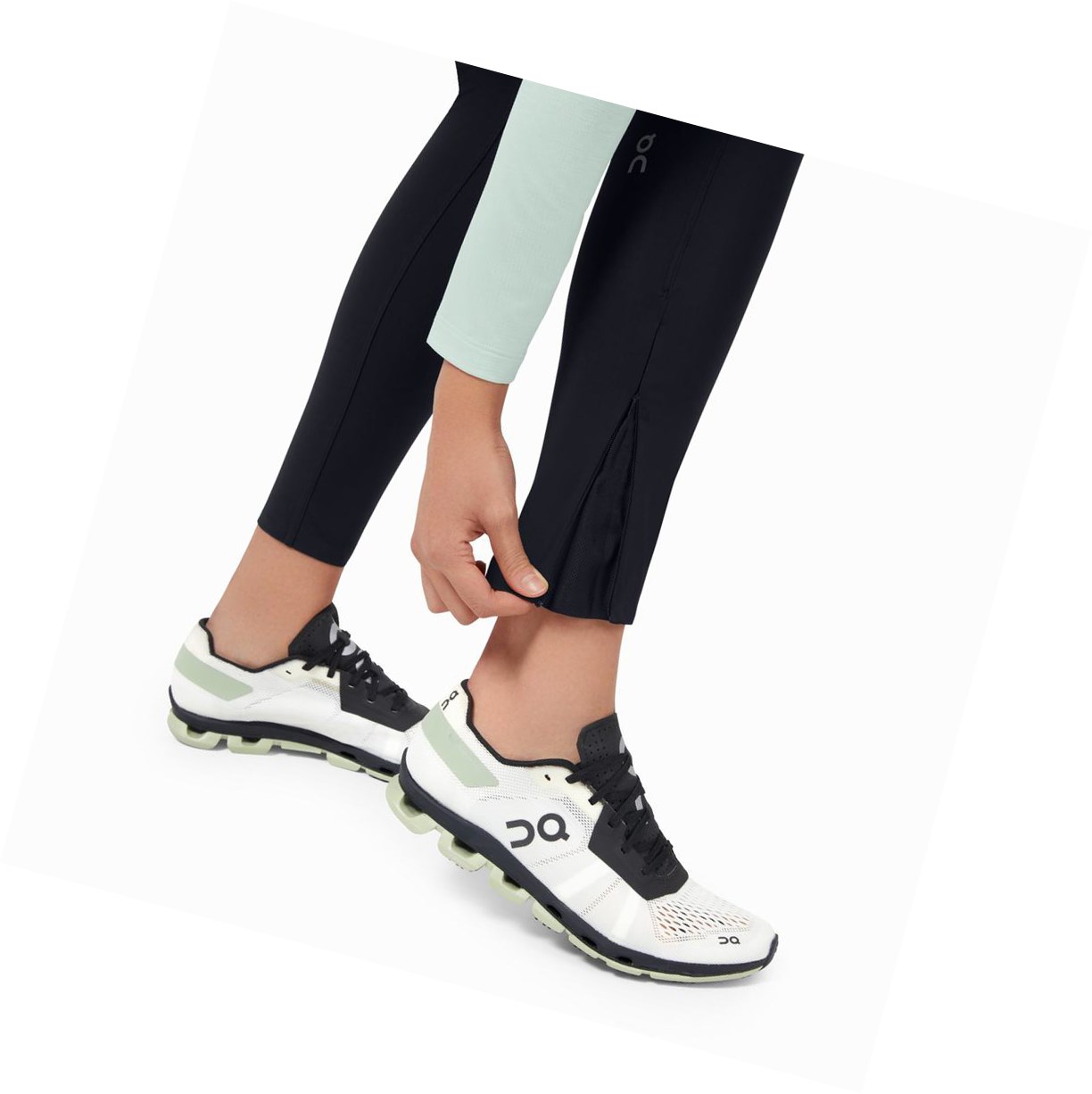 Running Leggings Donna On Tights Long Pants Nere | 08KVDEBXT