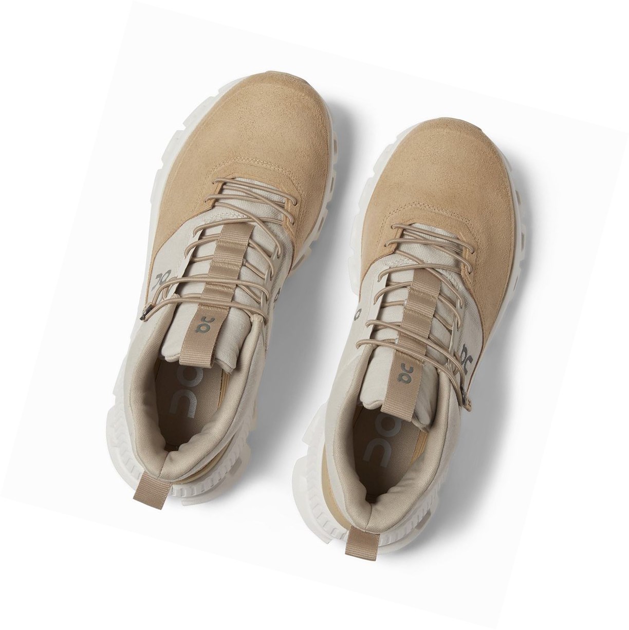 Scarpe Da Ginnastica Donna On Cloud Hi Beige Marroni | 01MGRNLZQ