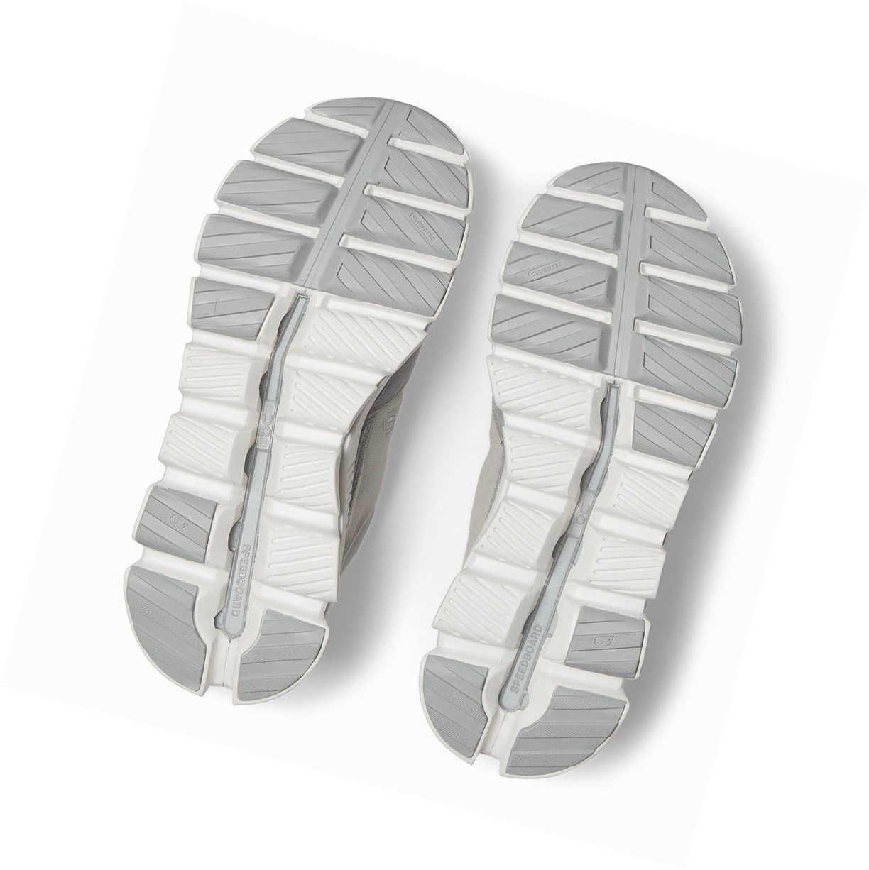 Scarpe Da Ginnastica Donna On Cloud Hi Beige Grigie | 58PHZUGAF
