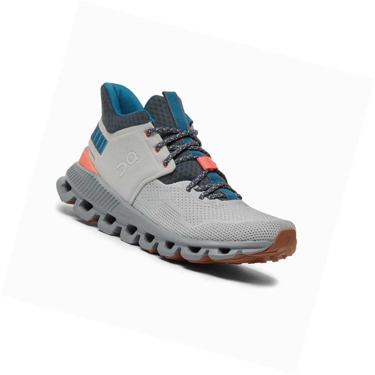 Scarpe Da Ginnastica Donna On Cloud Hi Edge Grigie | 21BOVHWZK