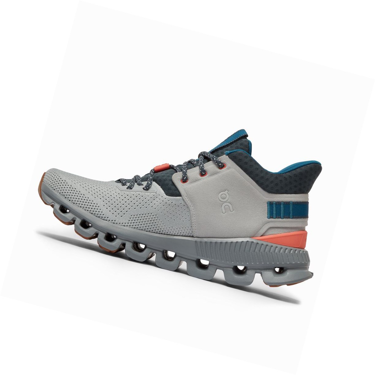 Scarpe Da Ginnastica Donna On Cloud Hi Edge Grigie | 21BOVHWZK