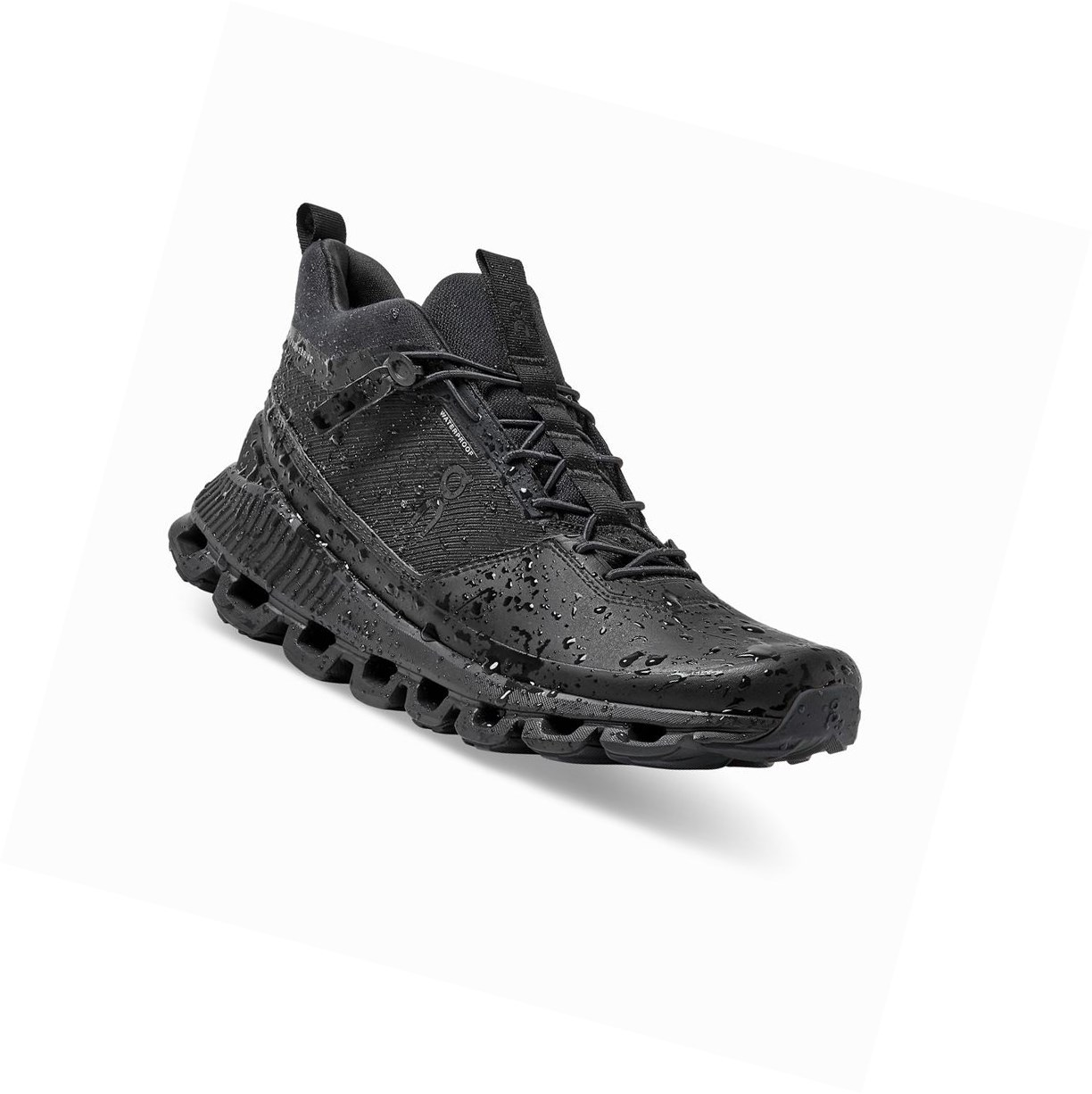 Scarpe Da Ginnastica Donna On Cloud Hi Impermeabili Nere | 09OLYSXKR
