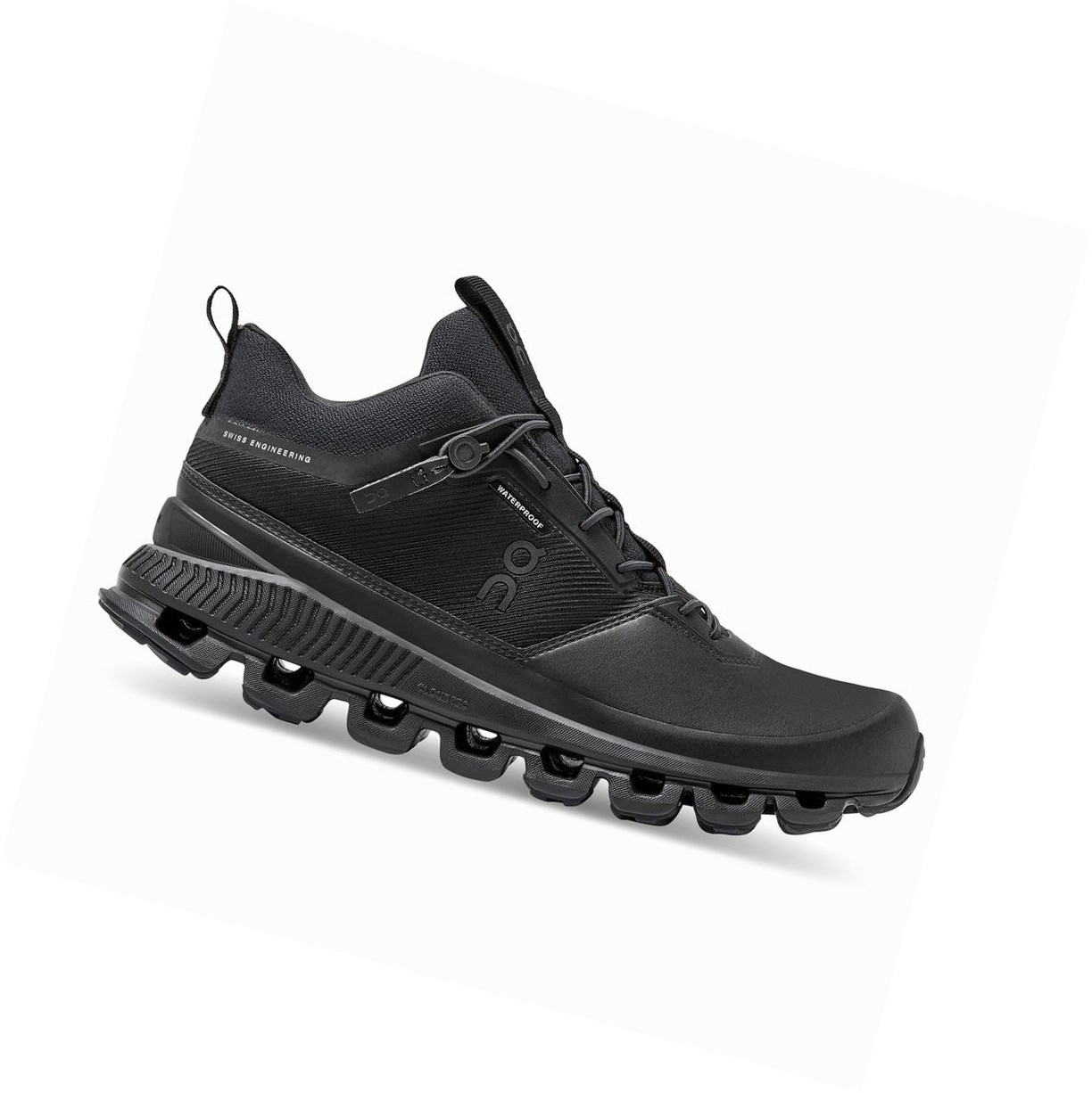 Scarpe Da Ginnastica Donna On Cloud Hi Impermeabili Nere | 09OLYSXKR