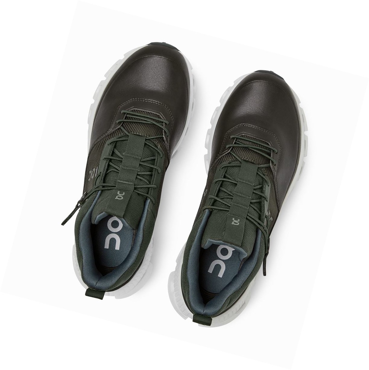 Scarpe Da Ginnastica Donna On Cloud Hi Impermeabili Nere Marroni | 16GUAFREP