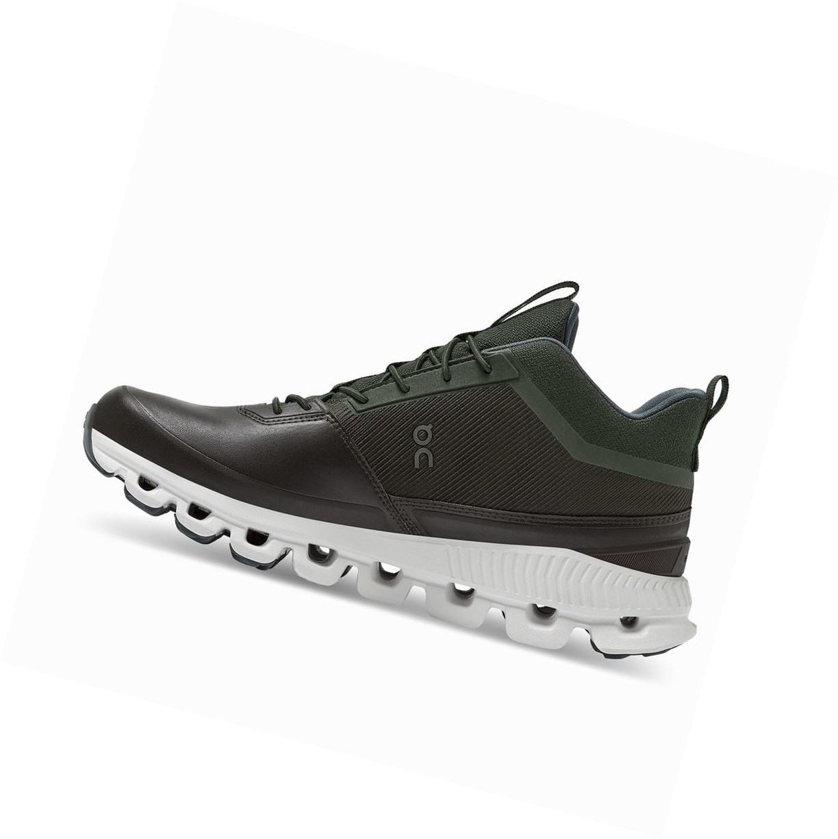 Scarpe Da Ginnastica Donna On Cloud Hi Impermeabili Nere Marroni | 16GUAFREP