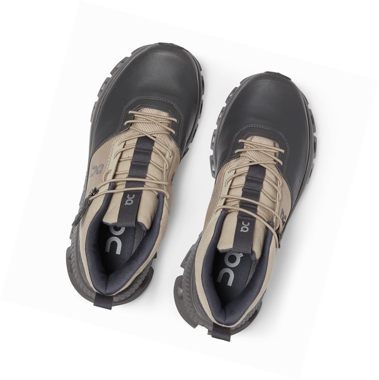 Scarpe Da Ginnastica Donna On Cloud Hi Nere Marroni | 83UFVPLGS