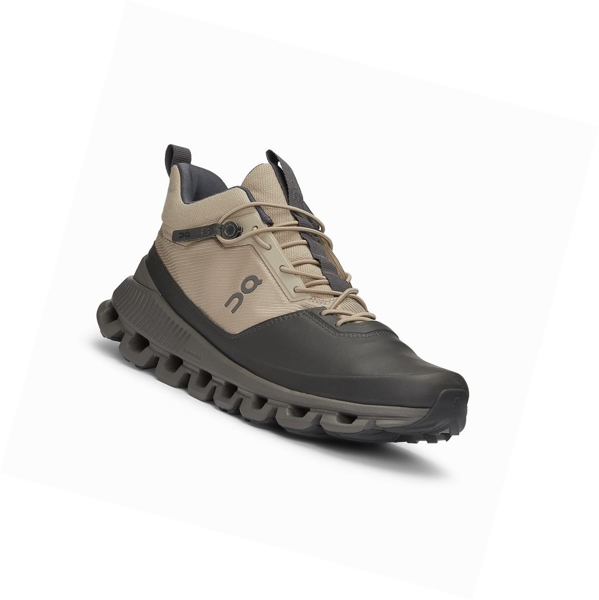 Scarpe Da Ginnastica Donna On Cloud Hi Nere Marroni | 83UFVPLGS