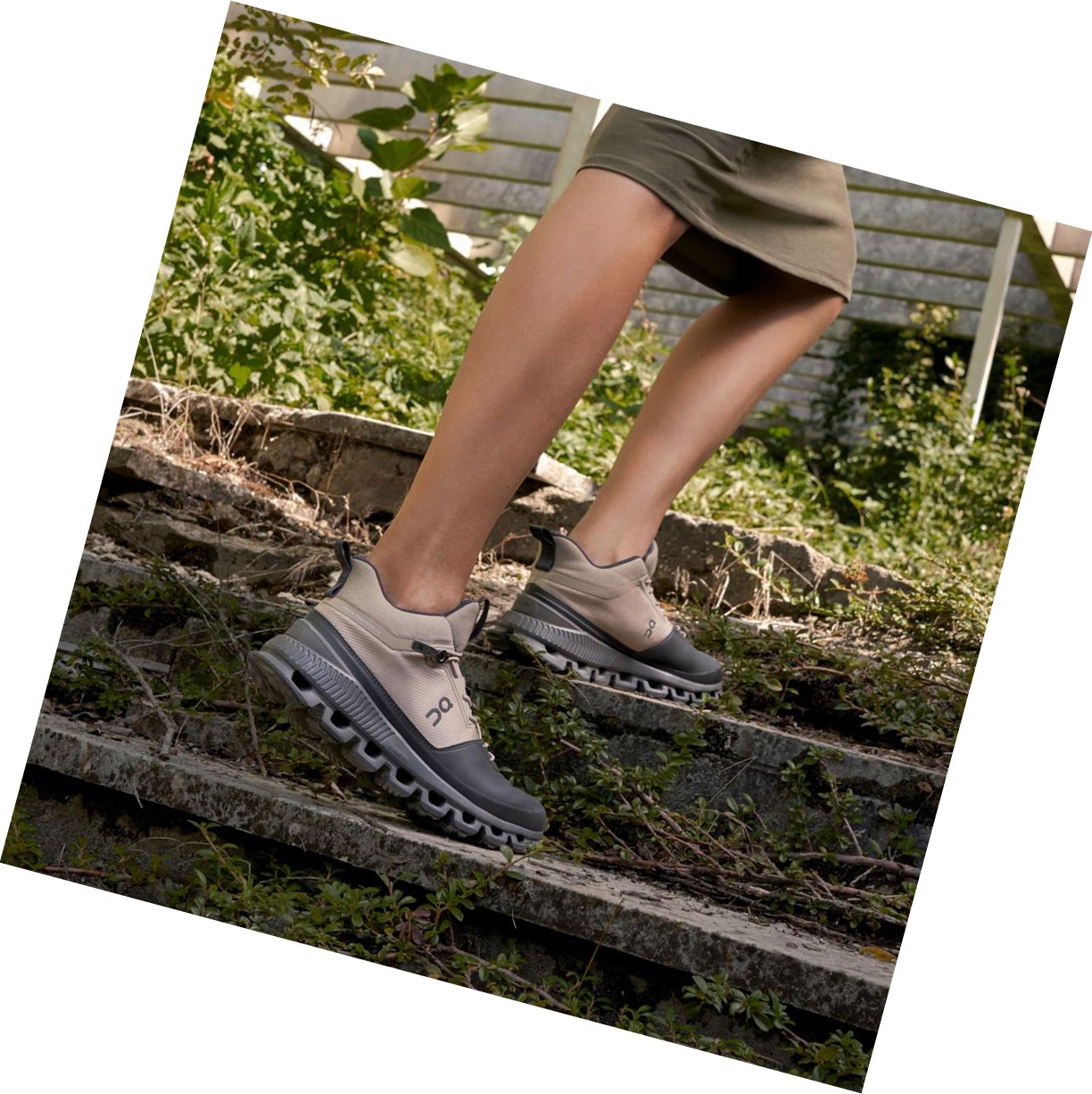 Scarpe Da Ginnastica Donna On Cloud Hi Nere Marroni | 83UFVPLGS