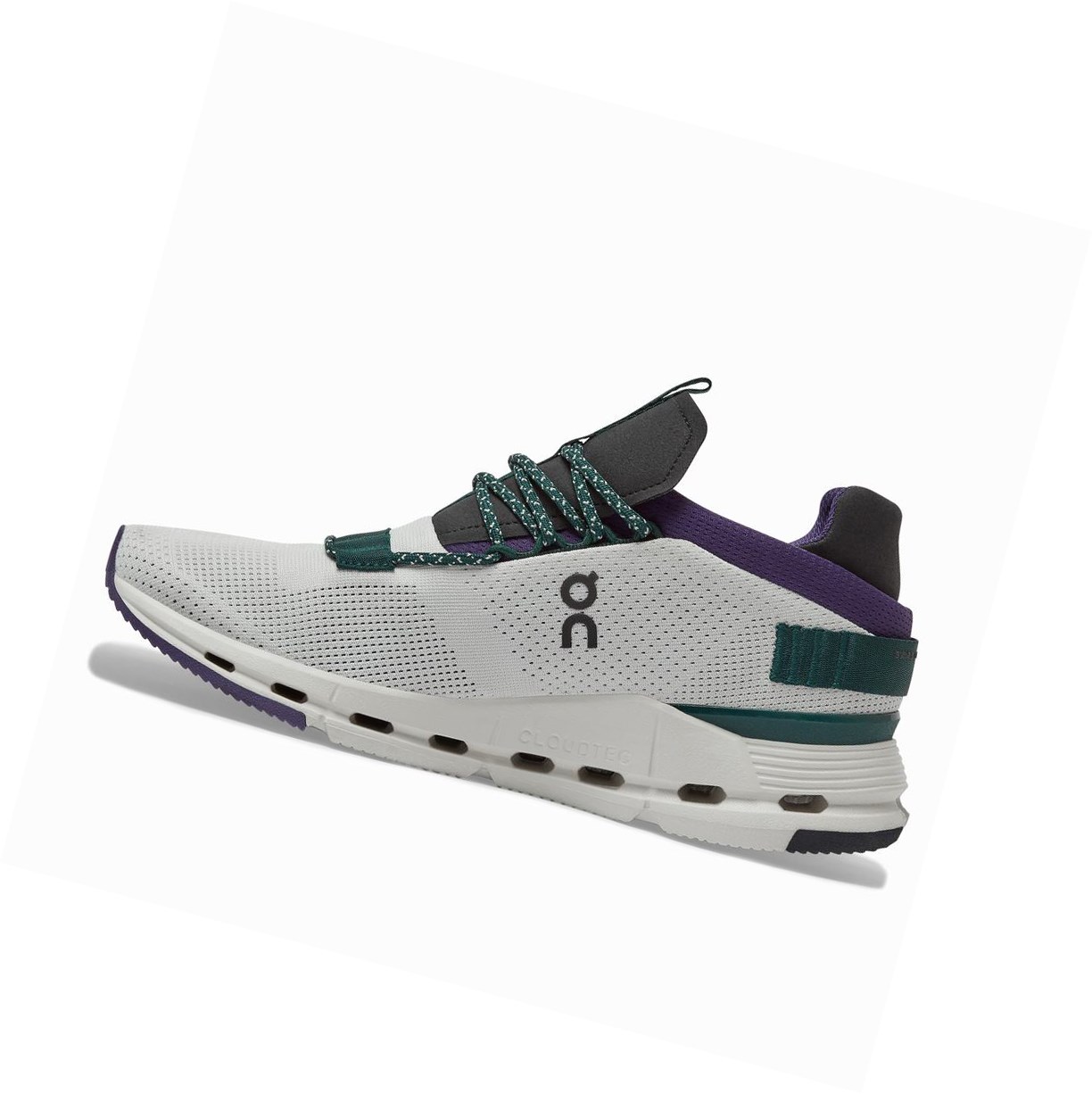 Scarpe Da Ginnastica Donna On Cloudnova Bianche Viola | 02INBVPKJ