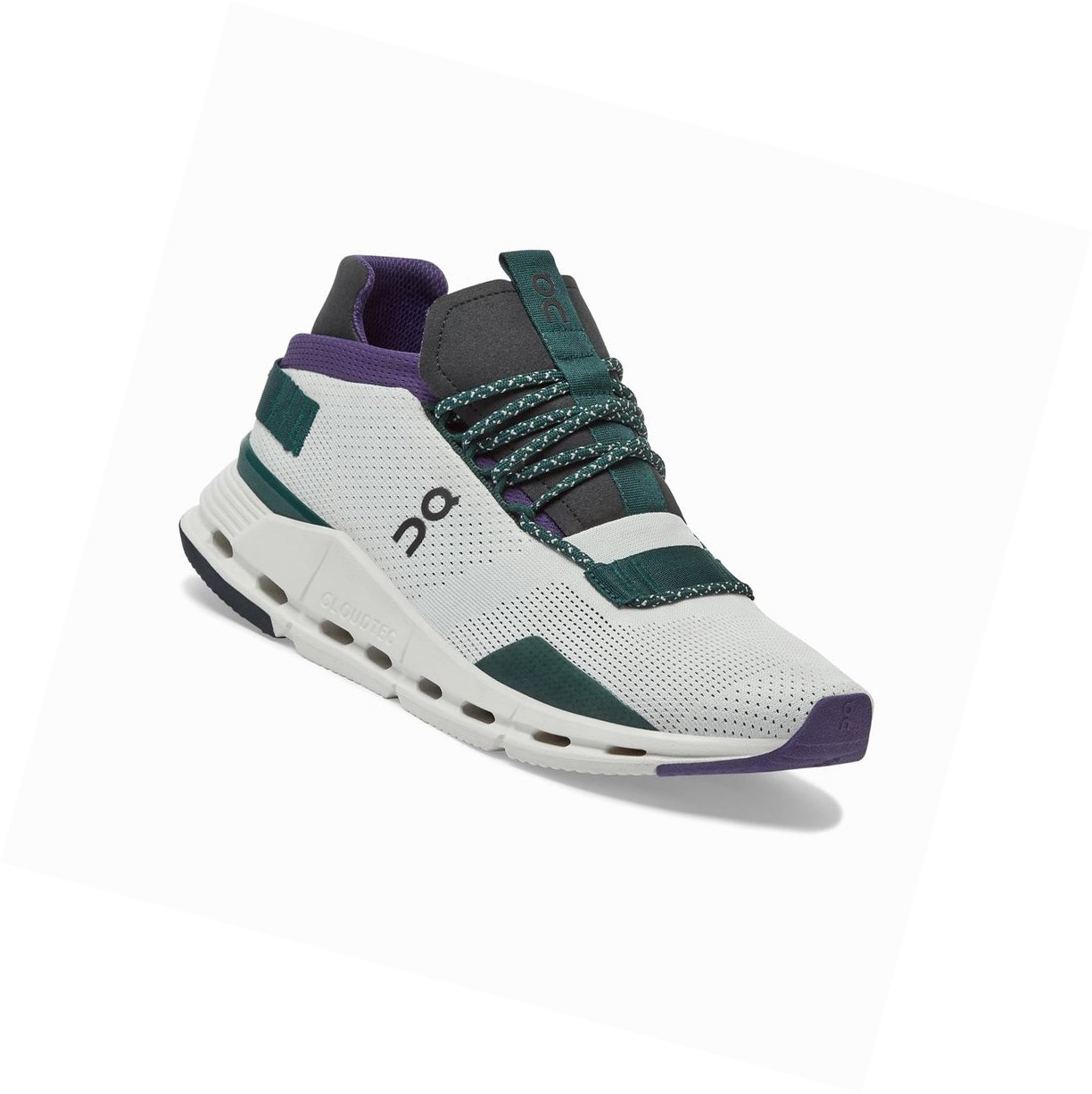 Scarpe Da Ginnastica Donna On Cloudnova Bianche Viola | 02INBVPKJ