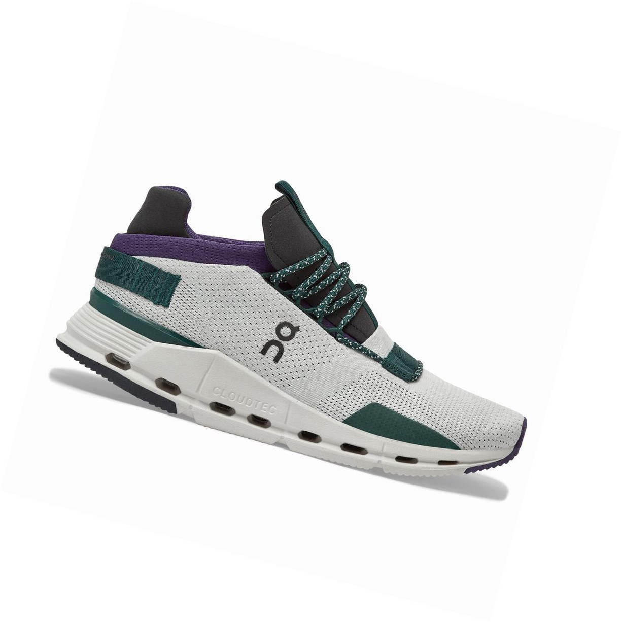 Scarpe Da Ginnastica Donna On Cloudnova Bianche Viola | 02INBVPKJ