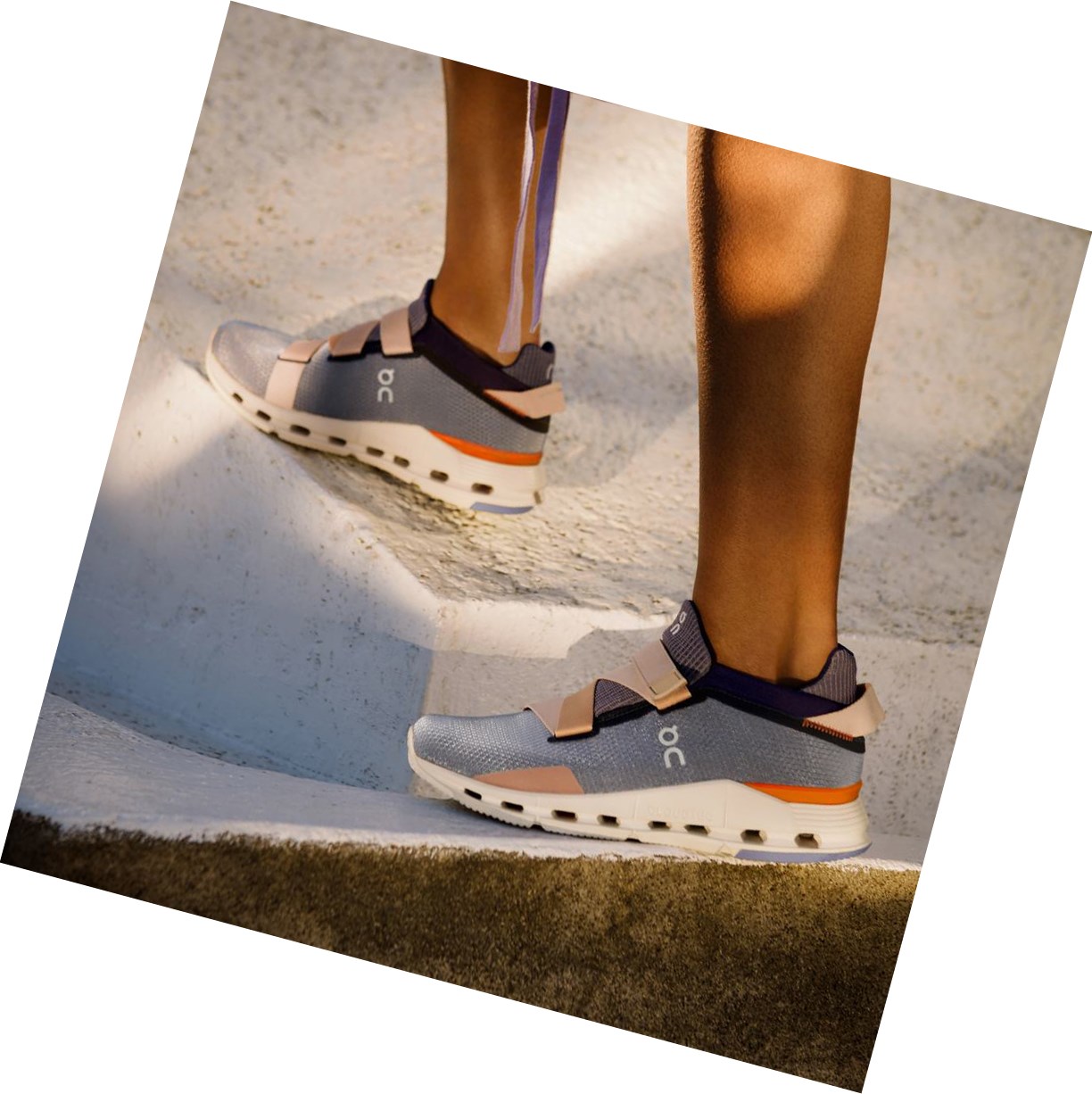 Scarpe Da Ginnastica Donna On Cloudnova Wrap Argento | 38JZMYIPH