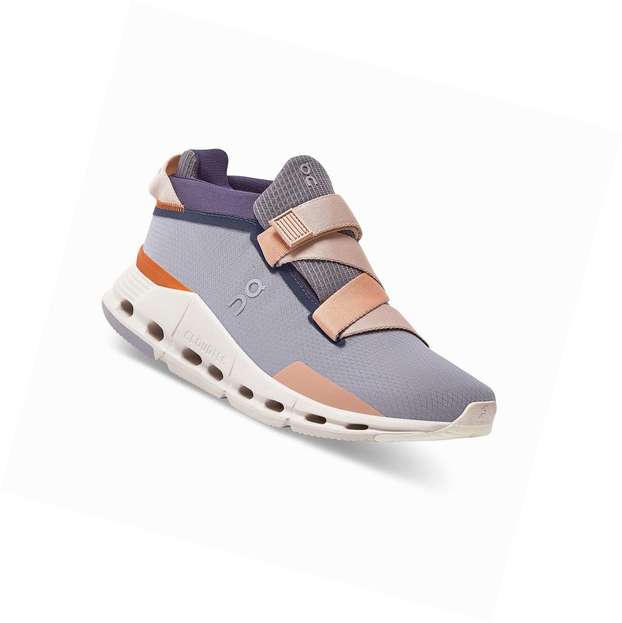 Scarpe Da Ginnastica Donna On Cloudnova Wrap Argento | 38JZMYIPH
