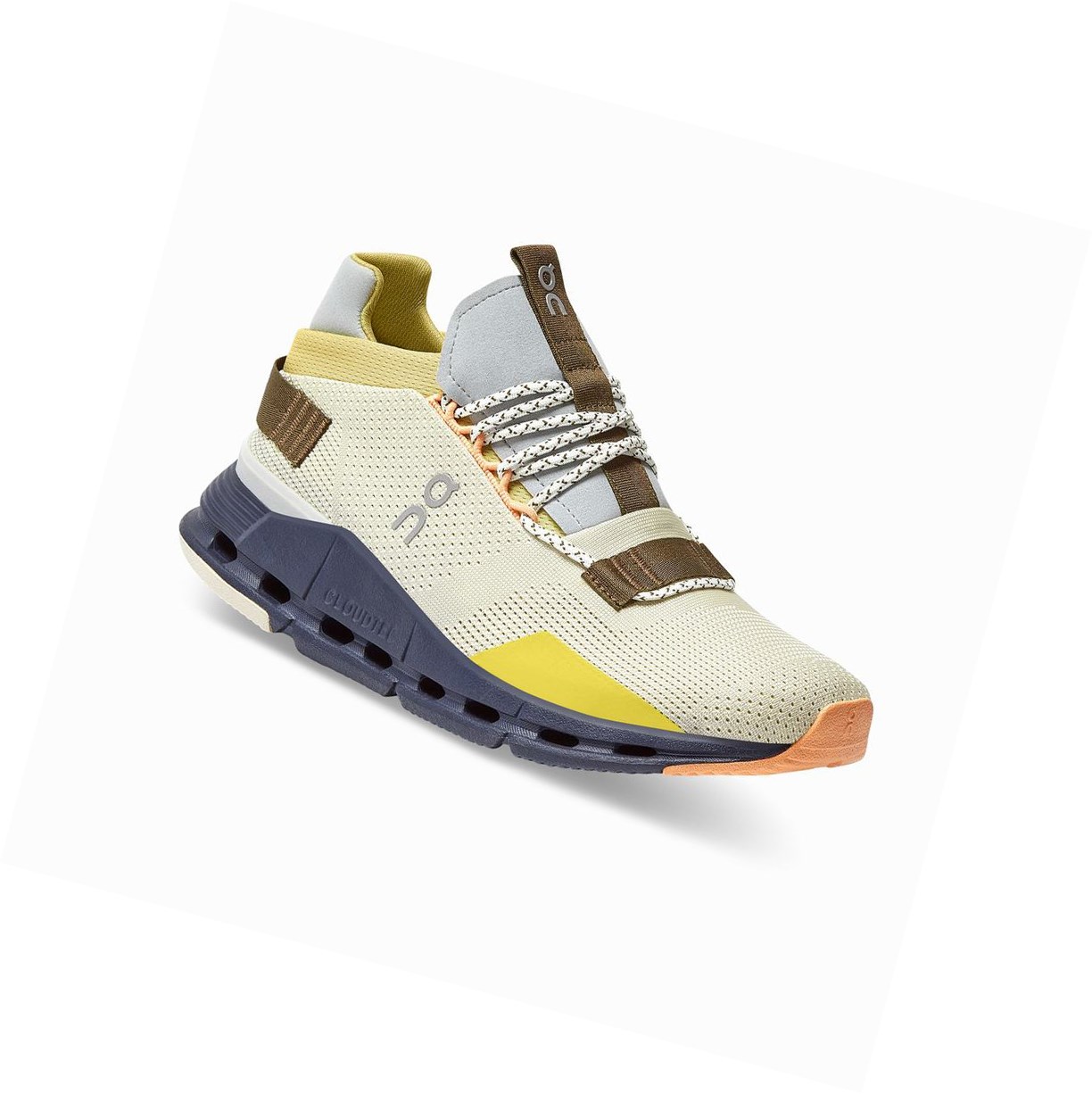 Scarpe Da Ginnastica Donna On Cloudnova Crema Camouflage | 92EIJVPNQ
