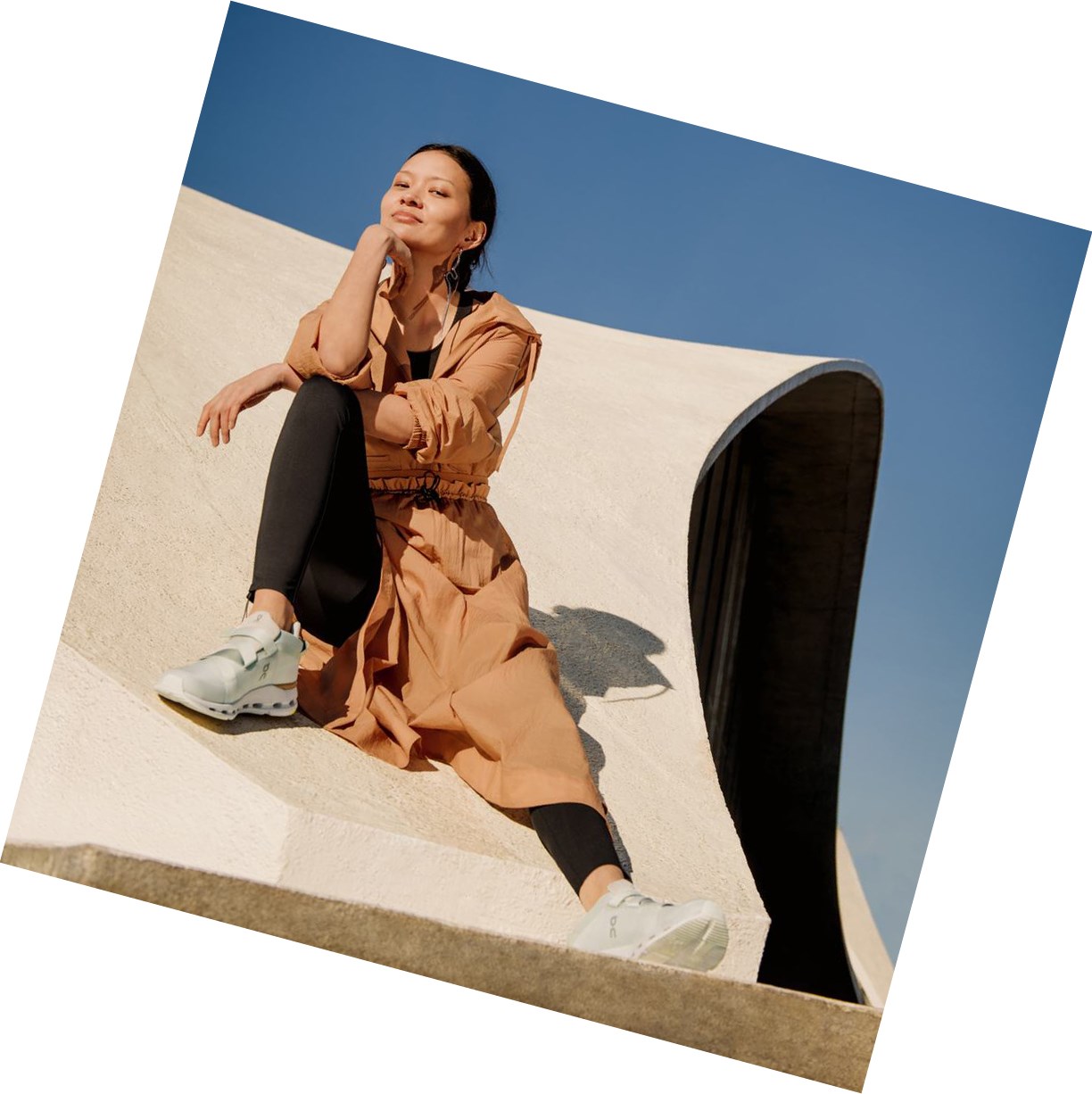 Scarpe Da Ginnastica Donna On Cloudnova Wrap Verde Acqua | 95XSWZAFB