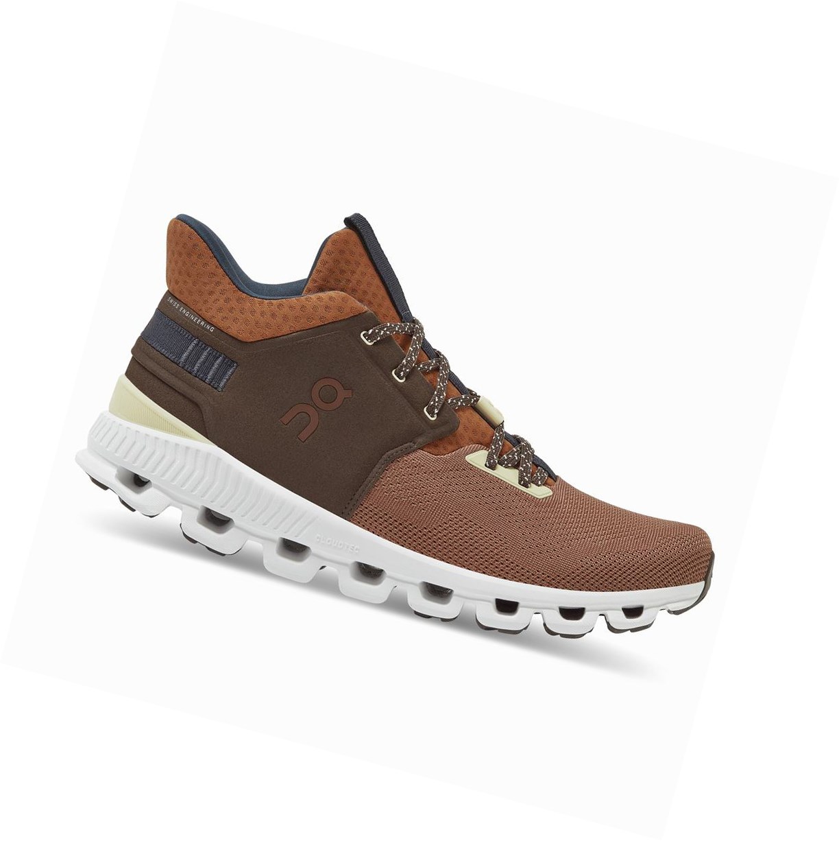 Scarpe Da Ginnastica Uomo On Cloud Hi Edge Marroni | 20GRAXWFY