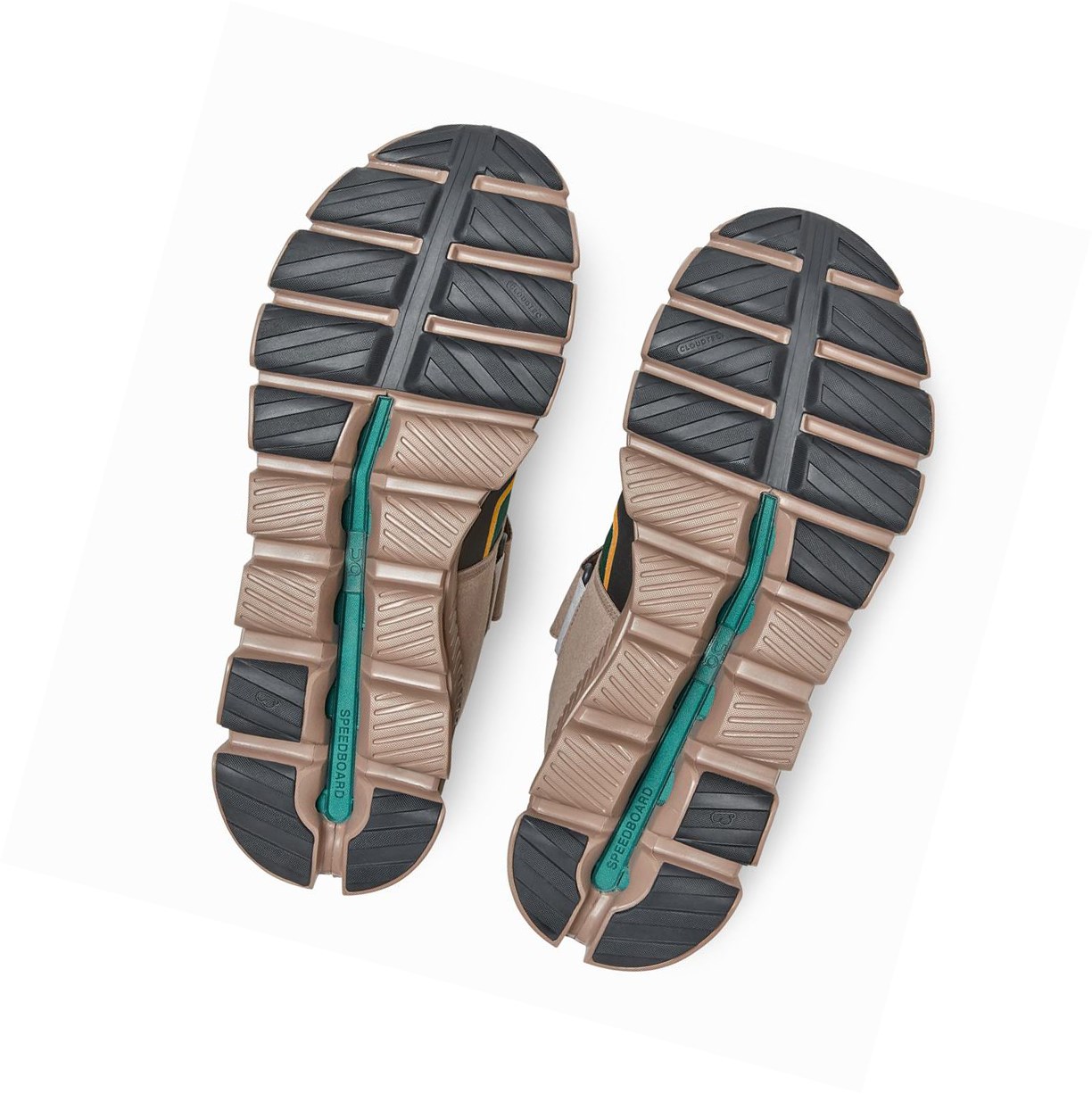 Scarpe Da Ginnastica Uomo On Cloud Hi Edge Defy Verdi | 23ZUDQCXK