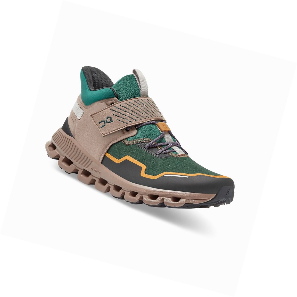 Scarpe Da Ginnastica Uomo On Cloud Hi Edge Defy Verdi | 23ZUDQCXK