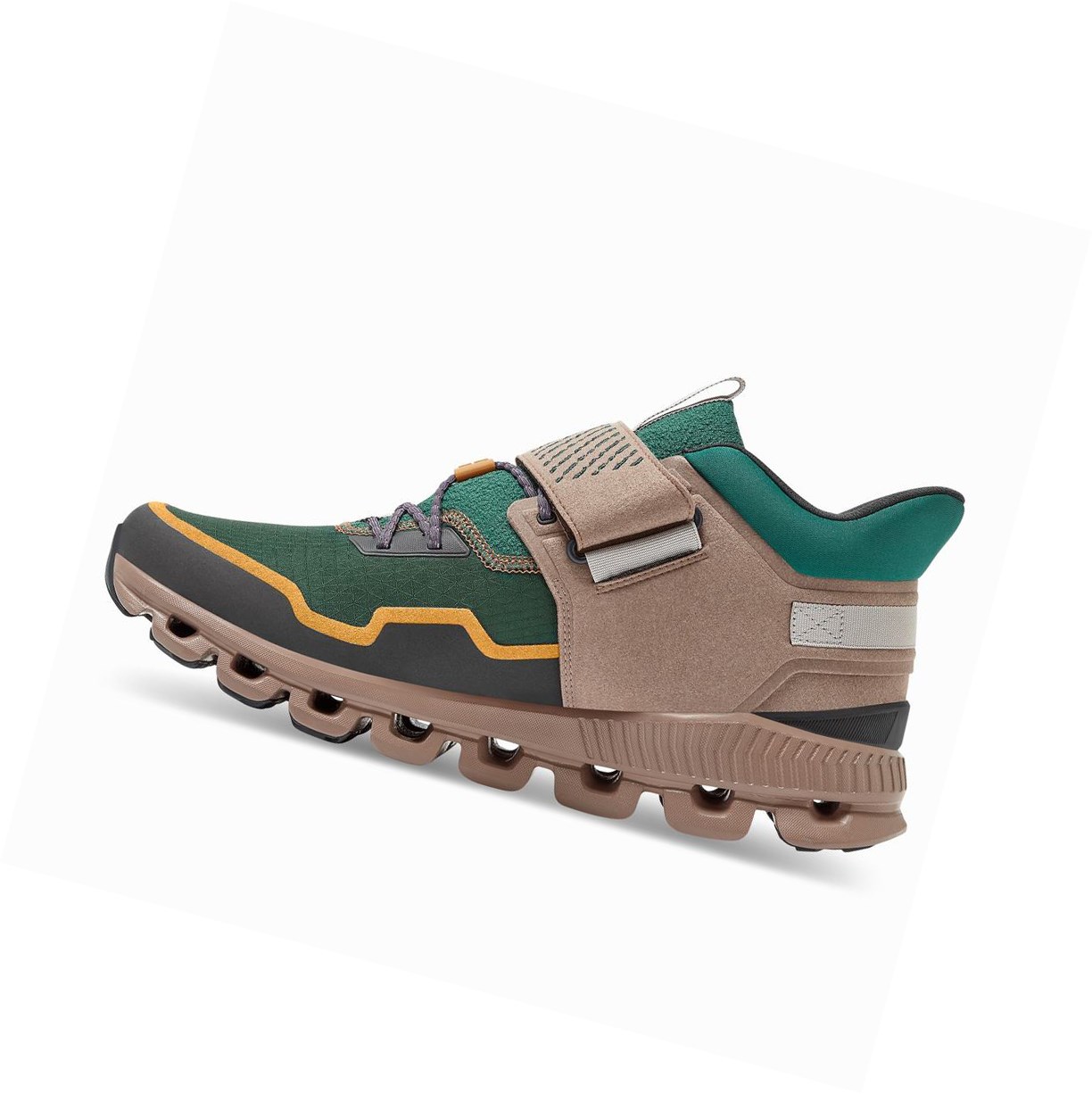 Scarpe Da Ginnastica Uomo On Cloud Hi Edge Defy Verdi | 23ZUDQCXK