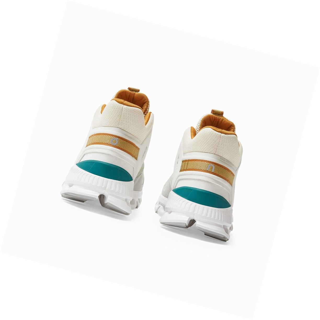 Scarpe Da Ginnastica Uomo On Cloud Hi Edge Khaki Bianche | 53QBISJVL