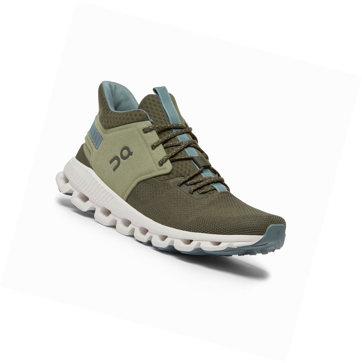 Scarpe Da Ginnastica Uomo On Cloud Hi Edge Verde Oliva | 94QRPDIJH
