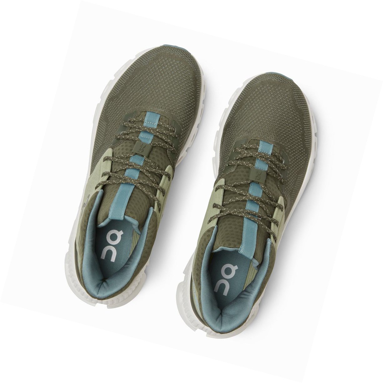 Scarpe Da Ginnastica Uomo On Cloud Hi Edge Verde Oliva | 94QRPDIJH