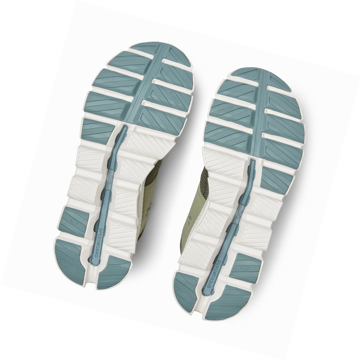 Scarpe Da Ginnastica Uomo On Cloud Hi Edge Verde Oliva | 94QRPDIJH