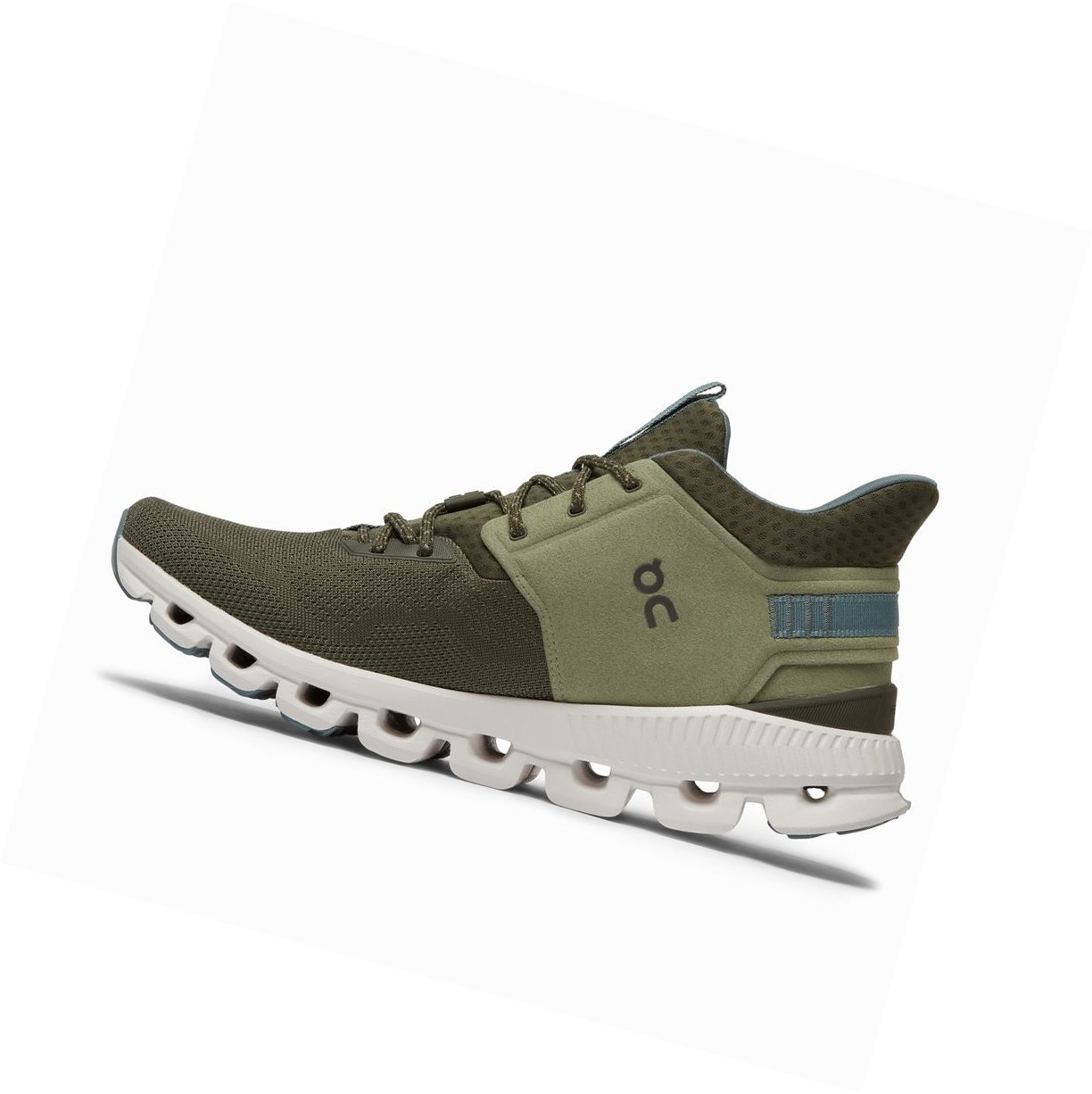 Scarpe Da Ginnastica Uomo On Cloud Hi Edge Verde Oliva | 94QRPDIJH