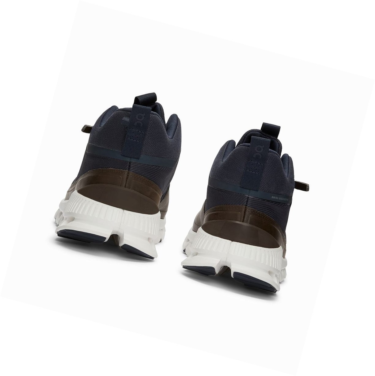 Scarpe Da Ginnastica Uomo On Cloud Hi Marroni Blu | 03VFLAIPM
