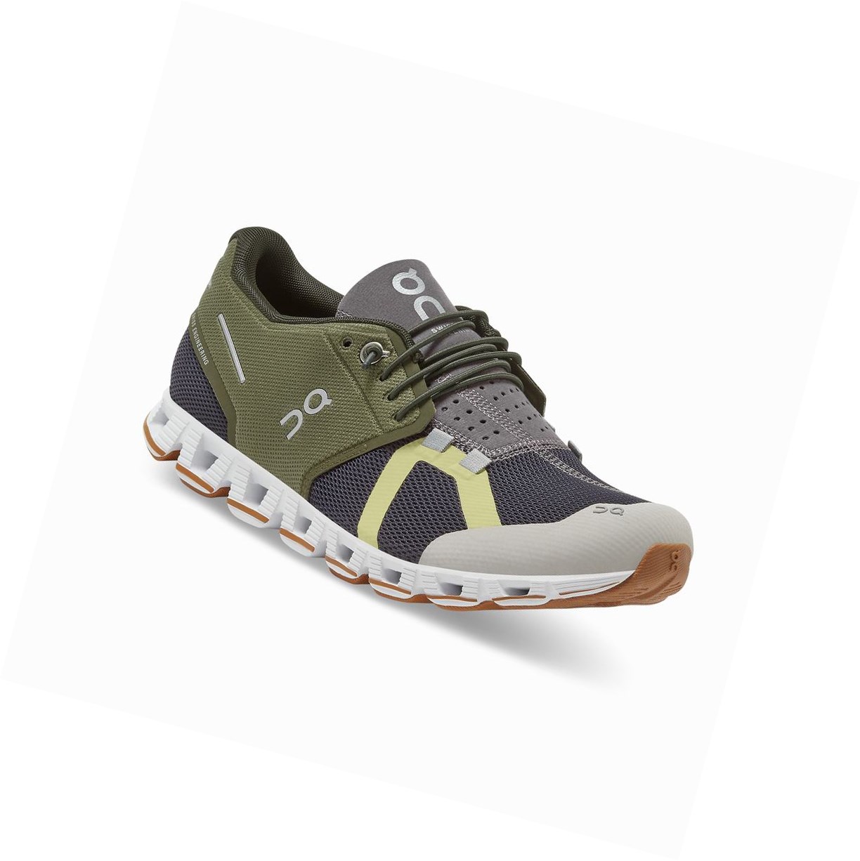 Scarpe Running Strada Donna On Cloud 70/30 Blu Marino Verdi | 58OYCMZTS
