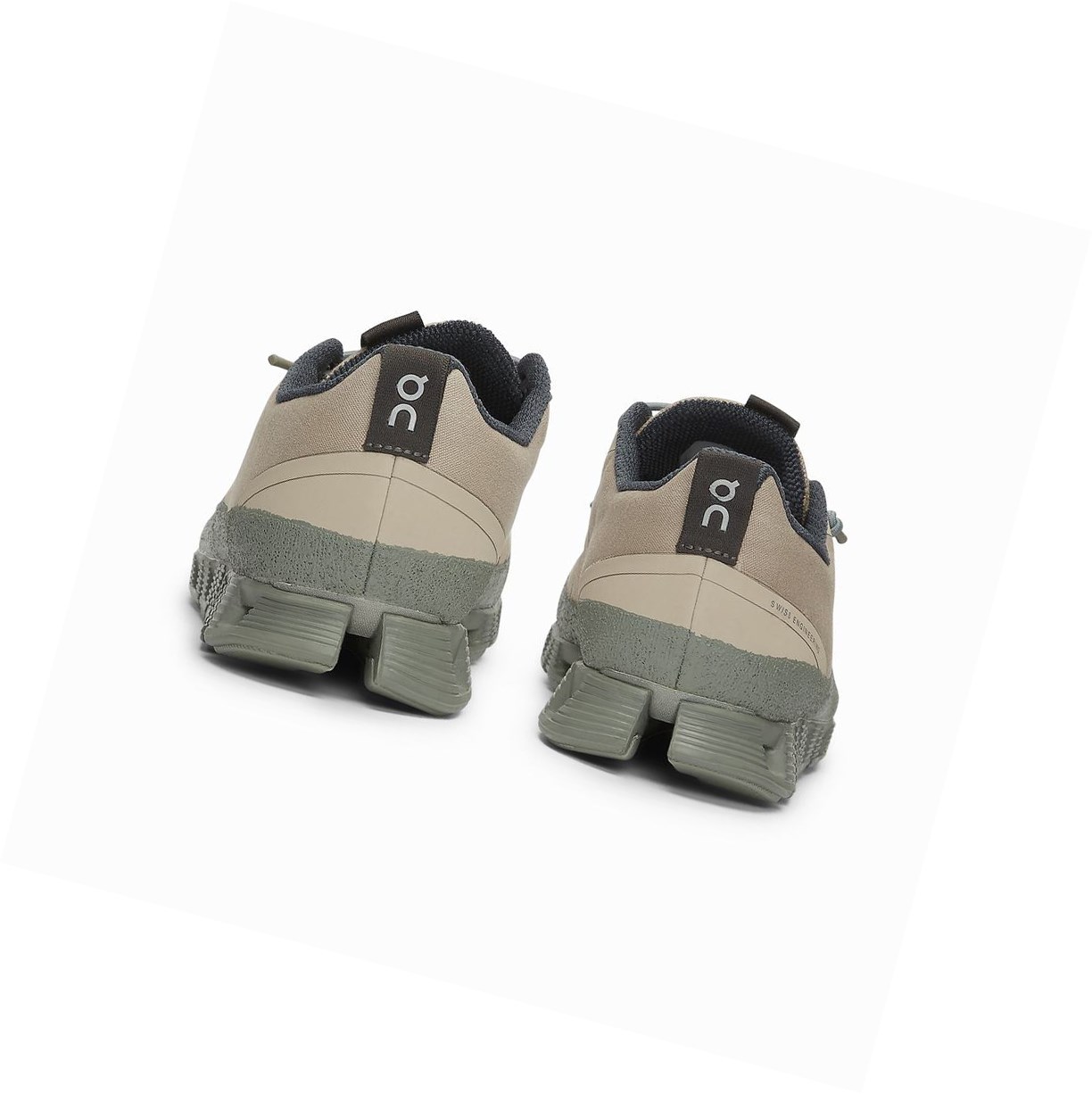 Scarpe Running Strada Donna On Cloud Dip Khaki | 08VQLRCMA