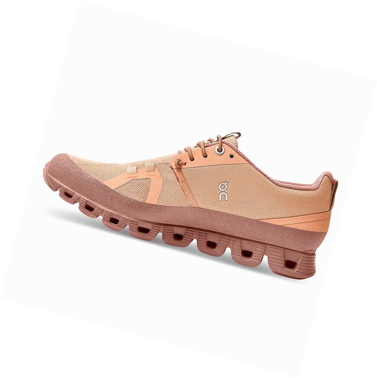 Scarpe Running Strada Donna On Cloud Dip Marroni Rosa | 71XZLRGCT