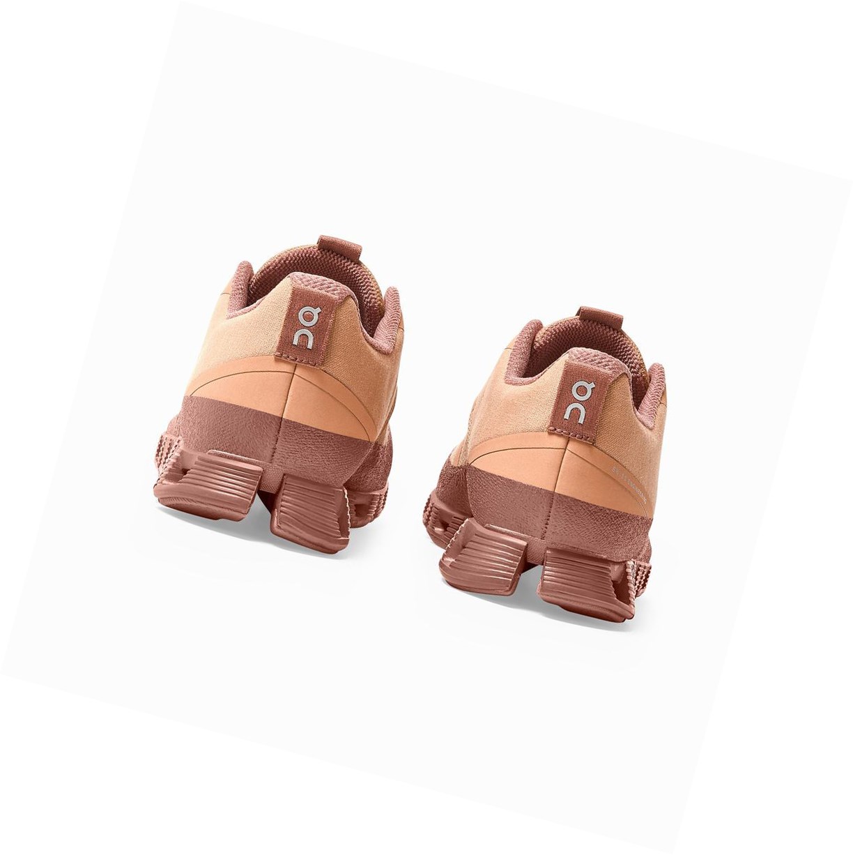 Scarpe Running Strada Donna On Cloud Dip Marroni Rosa | 71XZLRGCT