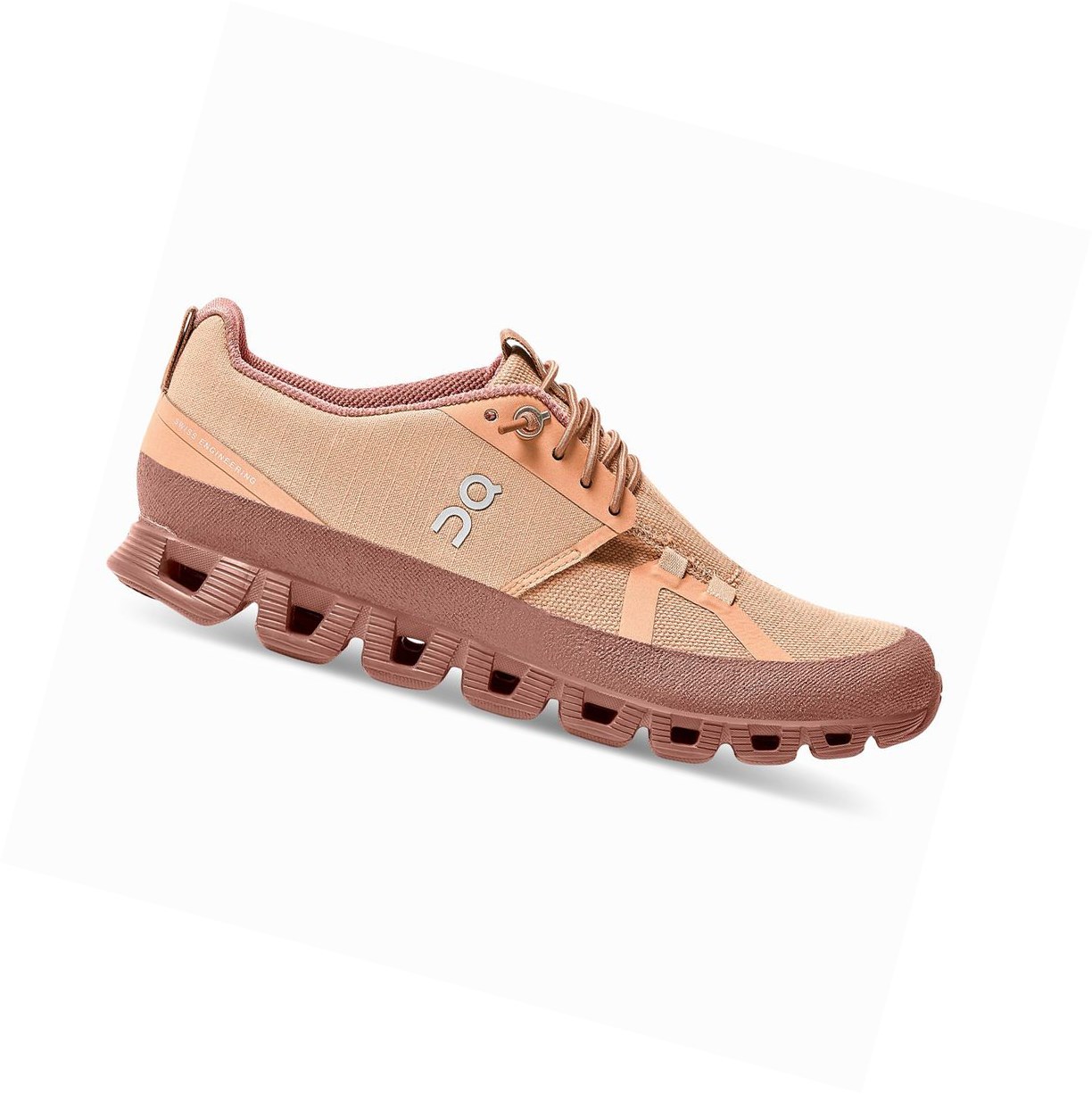 Scarpe Running Strada Donna On Cloud Dip Marroni Rosa | 71XZLRGCT