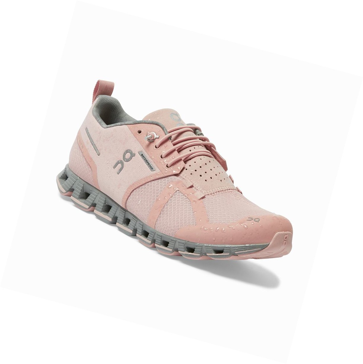 Scarpe Running Strada Donna On Cloud Impermeabili Rosa | 39WVBLJMH