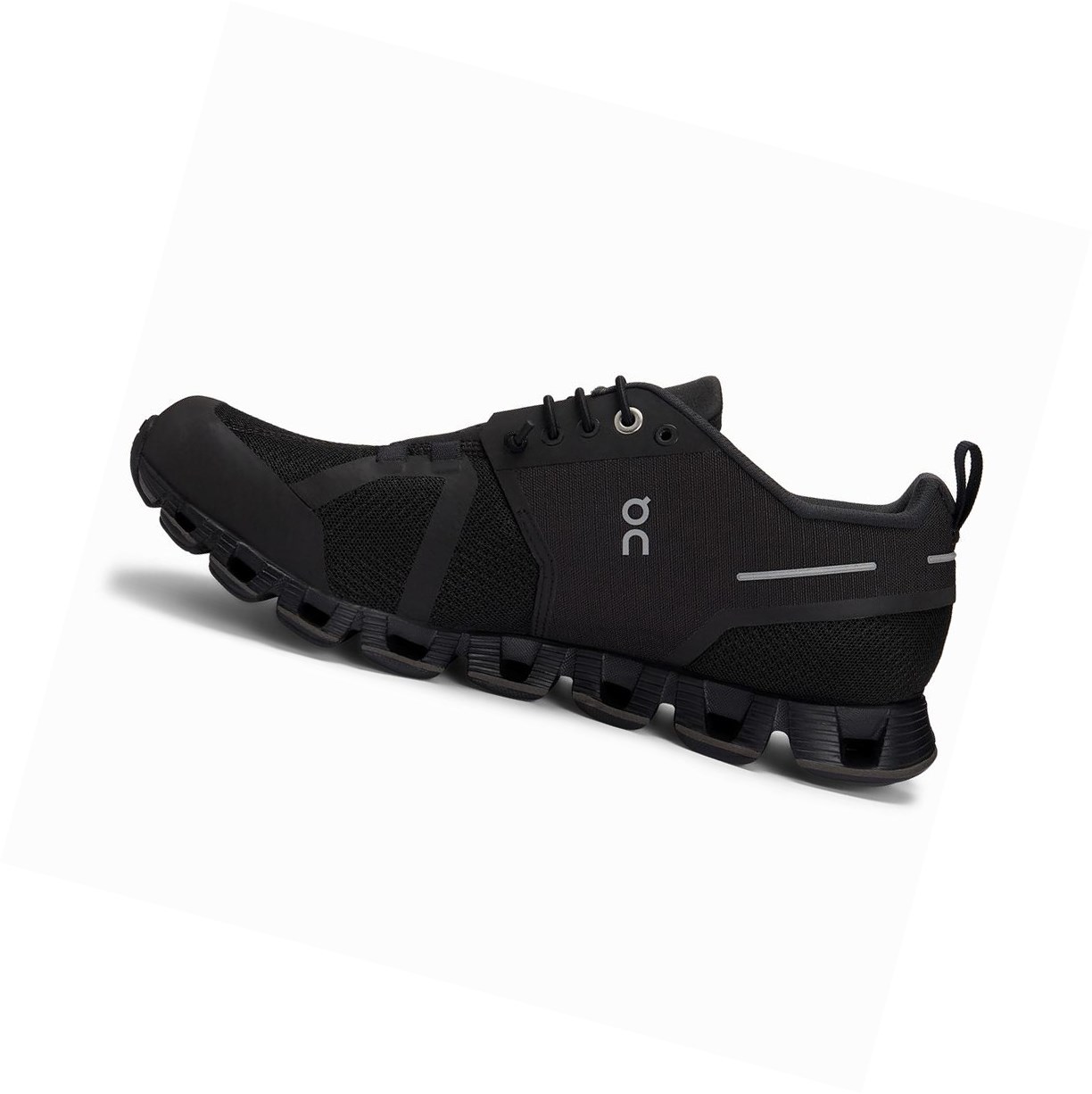 Scarpe Running Strada Donna On Cloud Impermeabili Nere | 49XWTKCOM