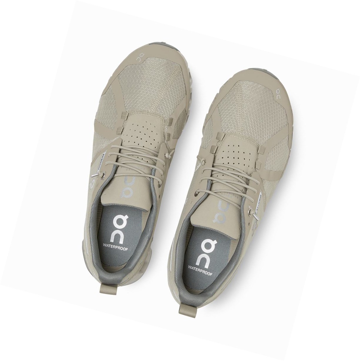 Scarpe Running Strada Donna On Cloud Impermeabili Grigie | 79XUQRYMI