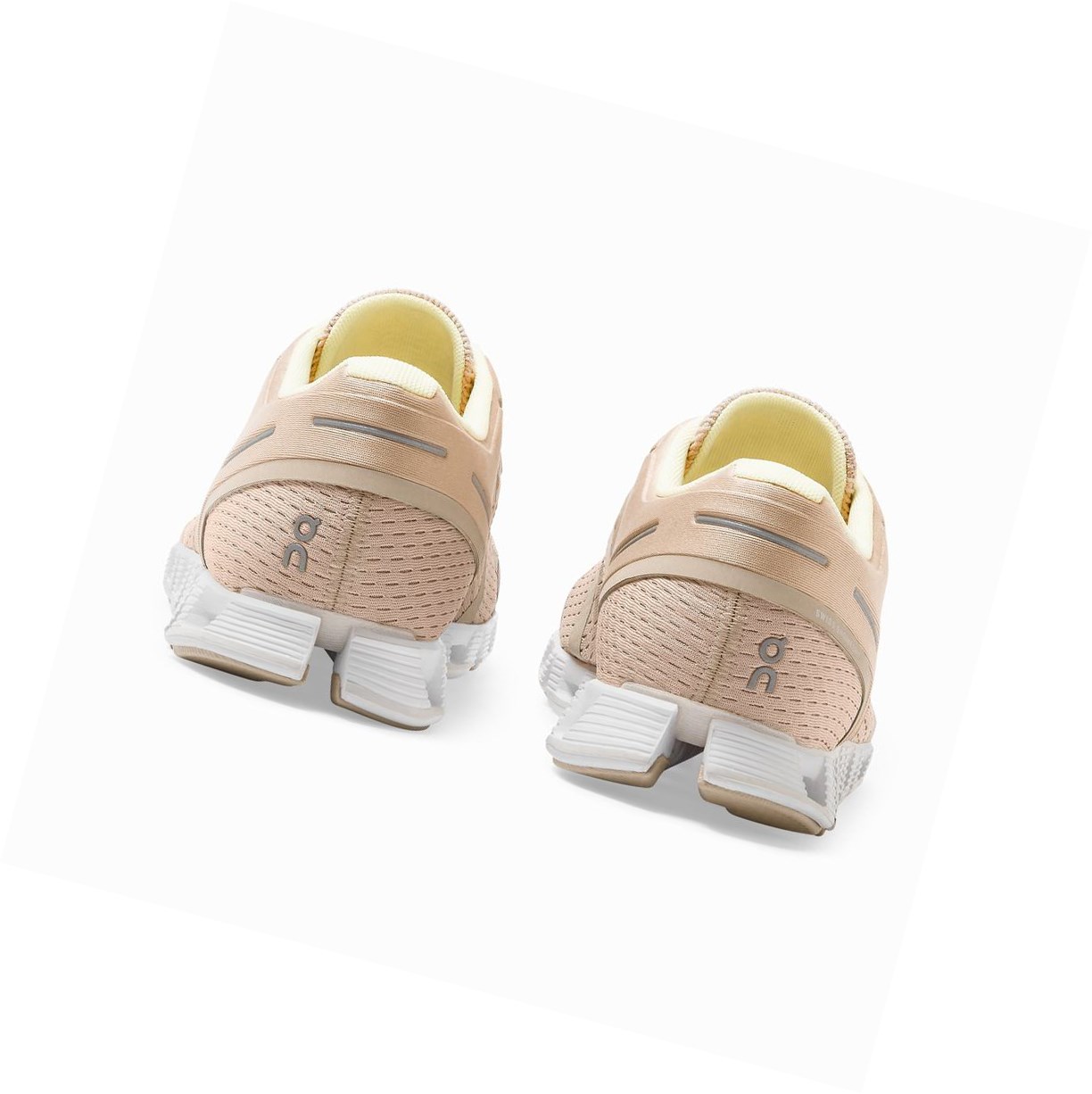 Scarpe Running Strada Donna On Cloud Marroni Rosa | 62YSNHKQG