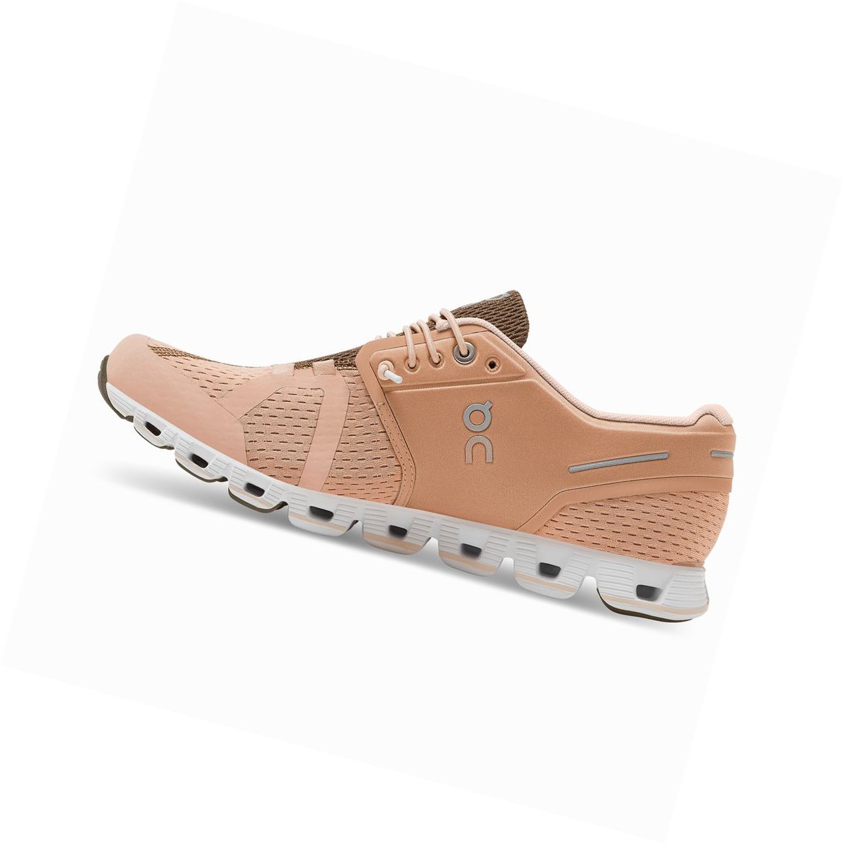 Scarpe Running Strada Donna On Cloud Marroni Rosa Camouflage | 93SOZNUCY