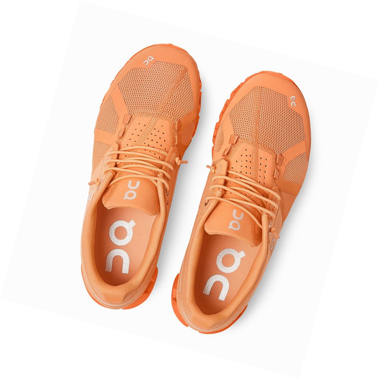Scarpe Running Strada Donna On Cloud Monochrome Arancioni | 64YZMXARG