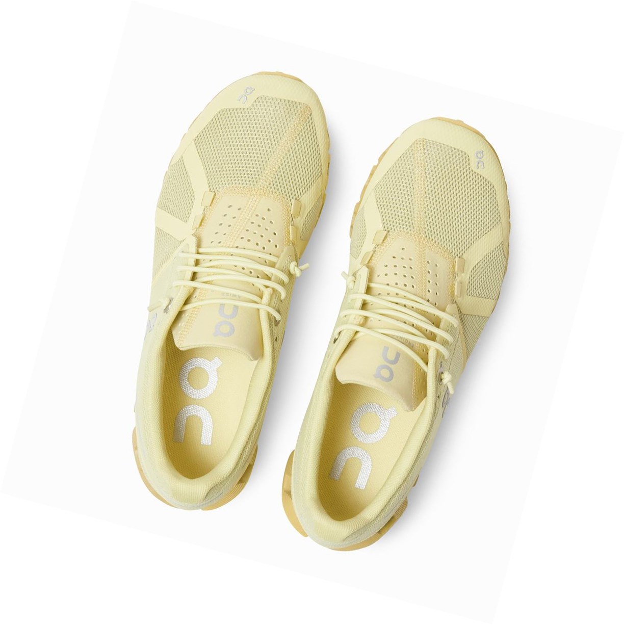 Scarpe Running Strada Donna On Cloud Monochrome Oro | 68USXZPBE