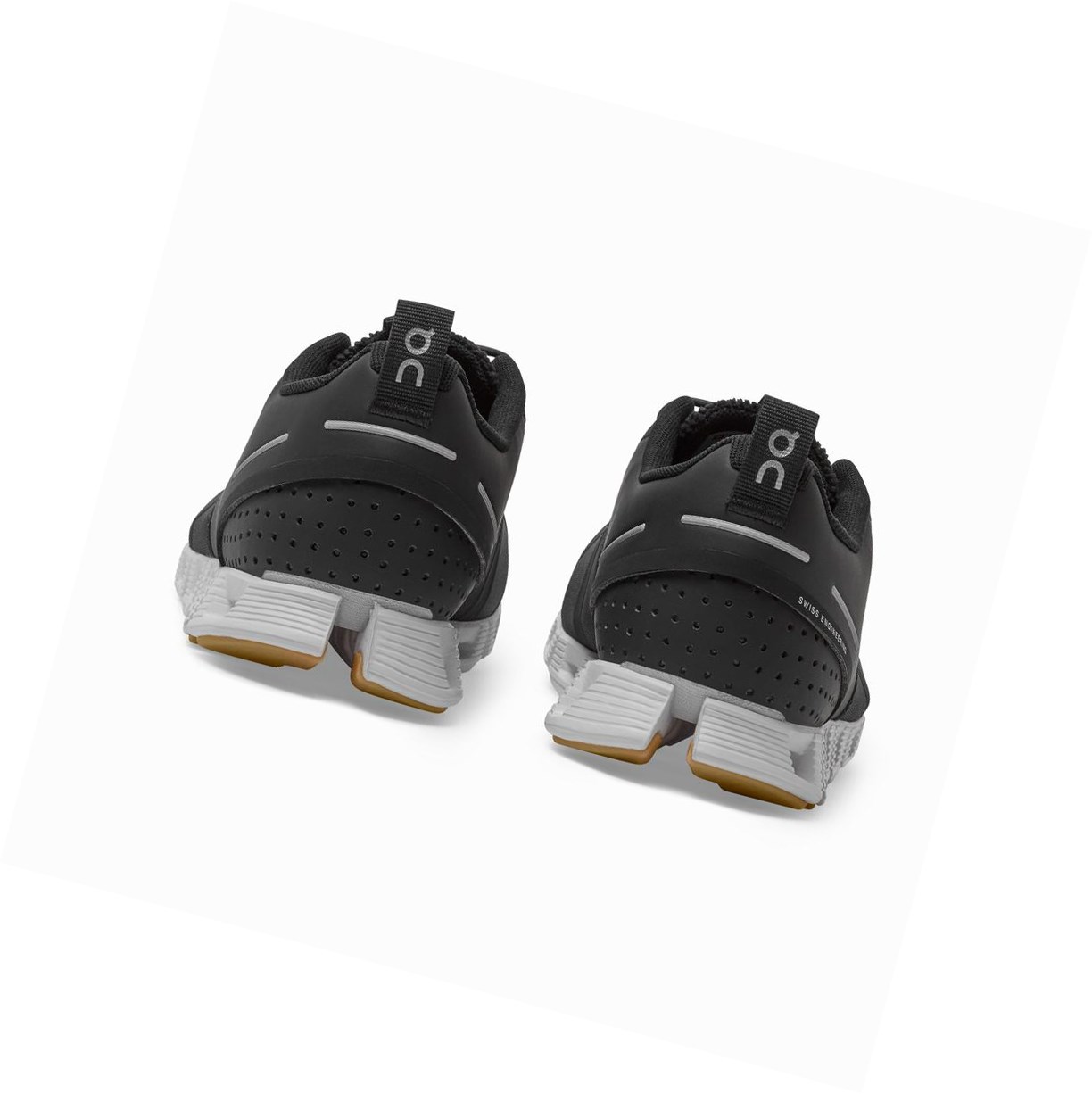 Scarpe Running Strada Donna On Cloud Terry Nere Bianche | 49MUALJXS