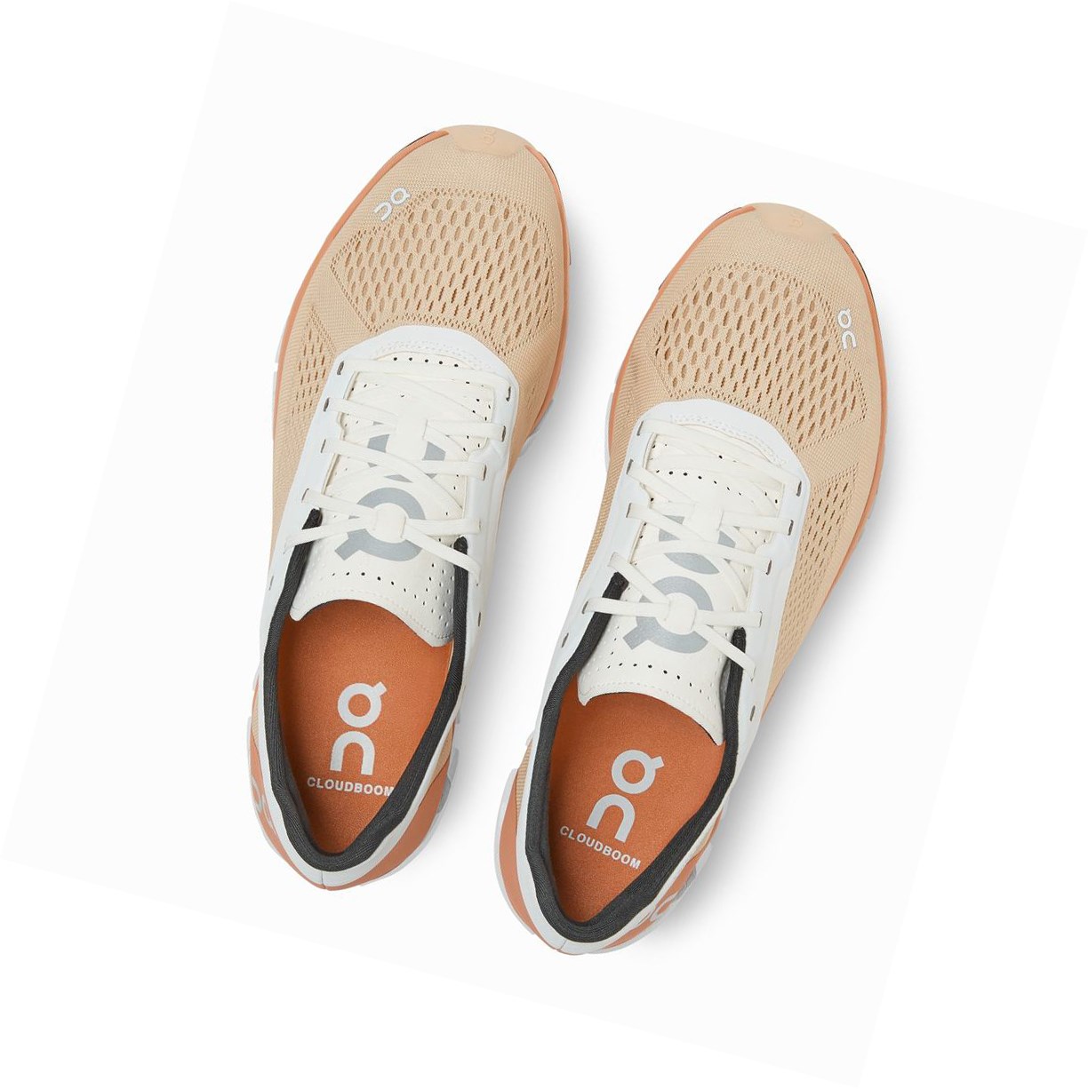 Scarpe Running Strada Donna On Cloudboom Arancioni Marroni Rosa | 03WNLZAKJ