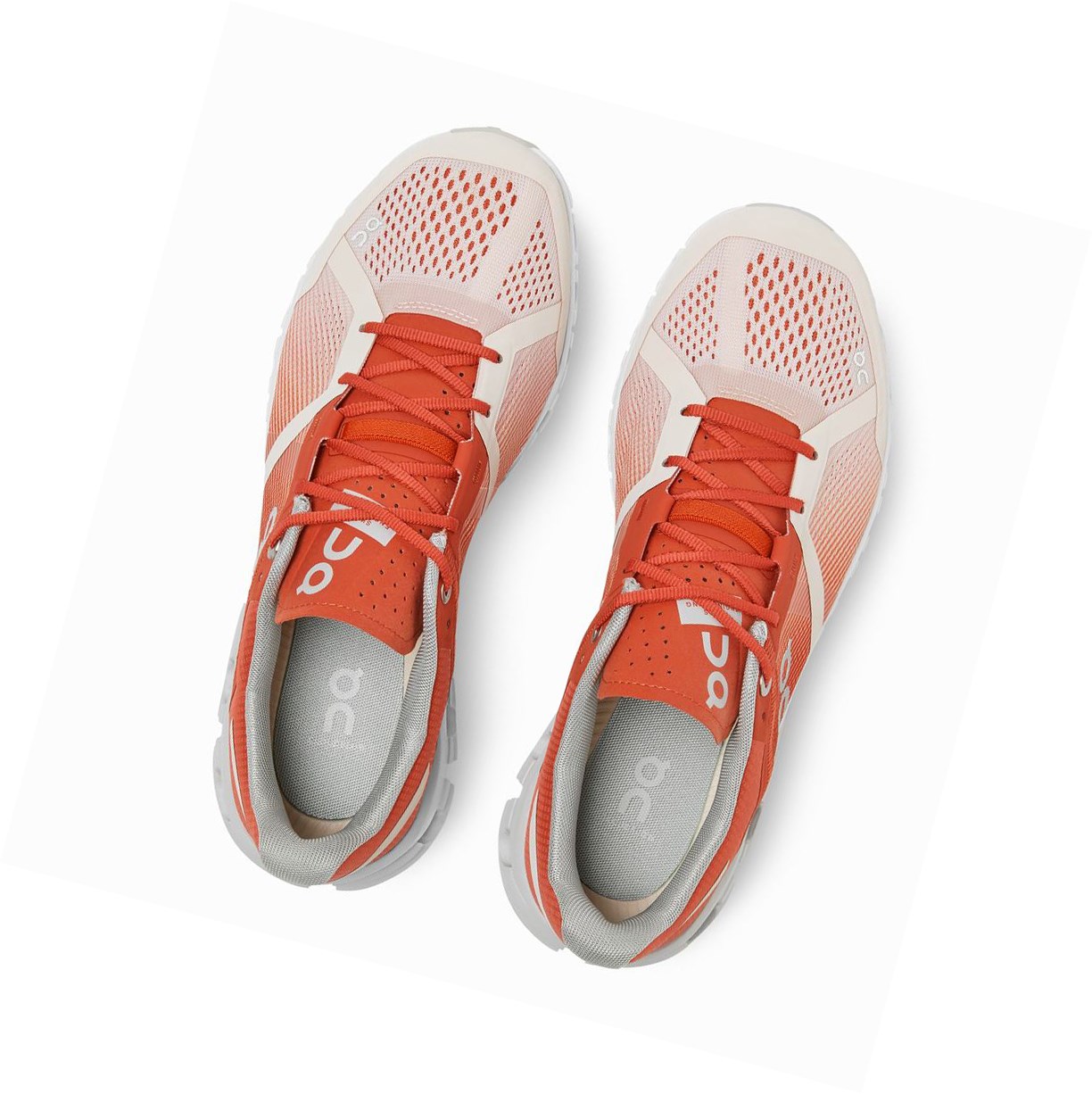 Scarpe Running Strada Donna On Cloudflow Beige Rosa | 27HCKFRAI