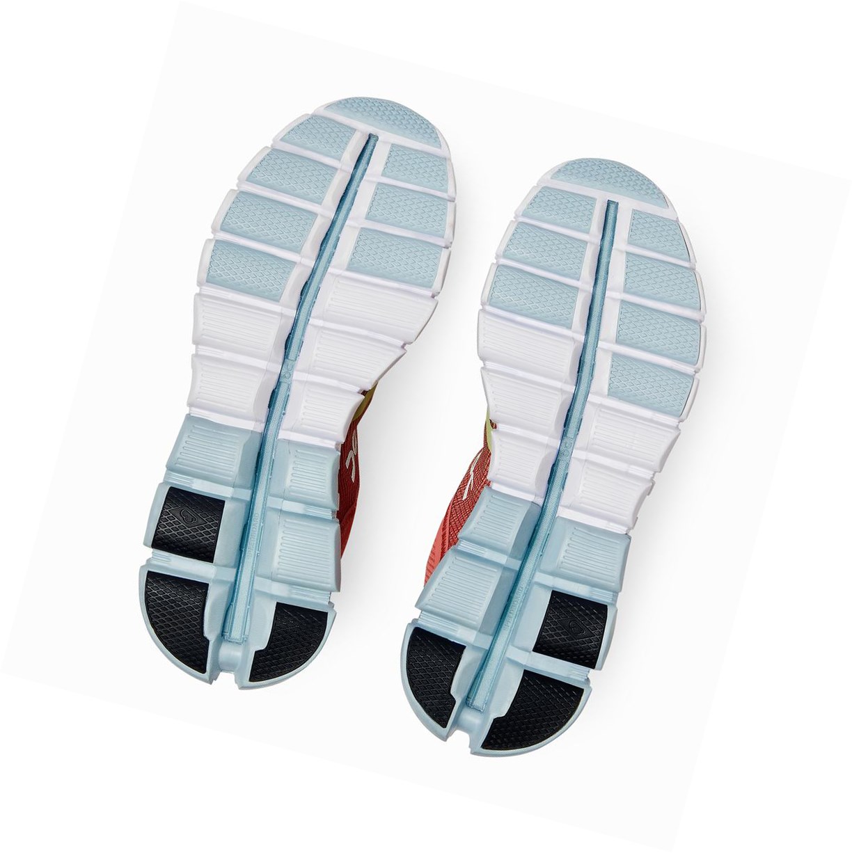 Scarpe Running Strada Donna On Cloudflow Verdi Rosa | 51VMSDUJT