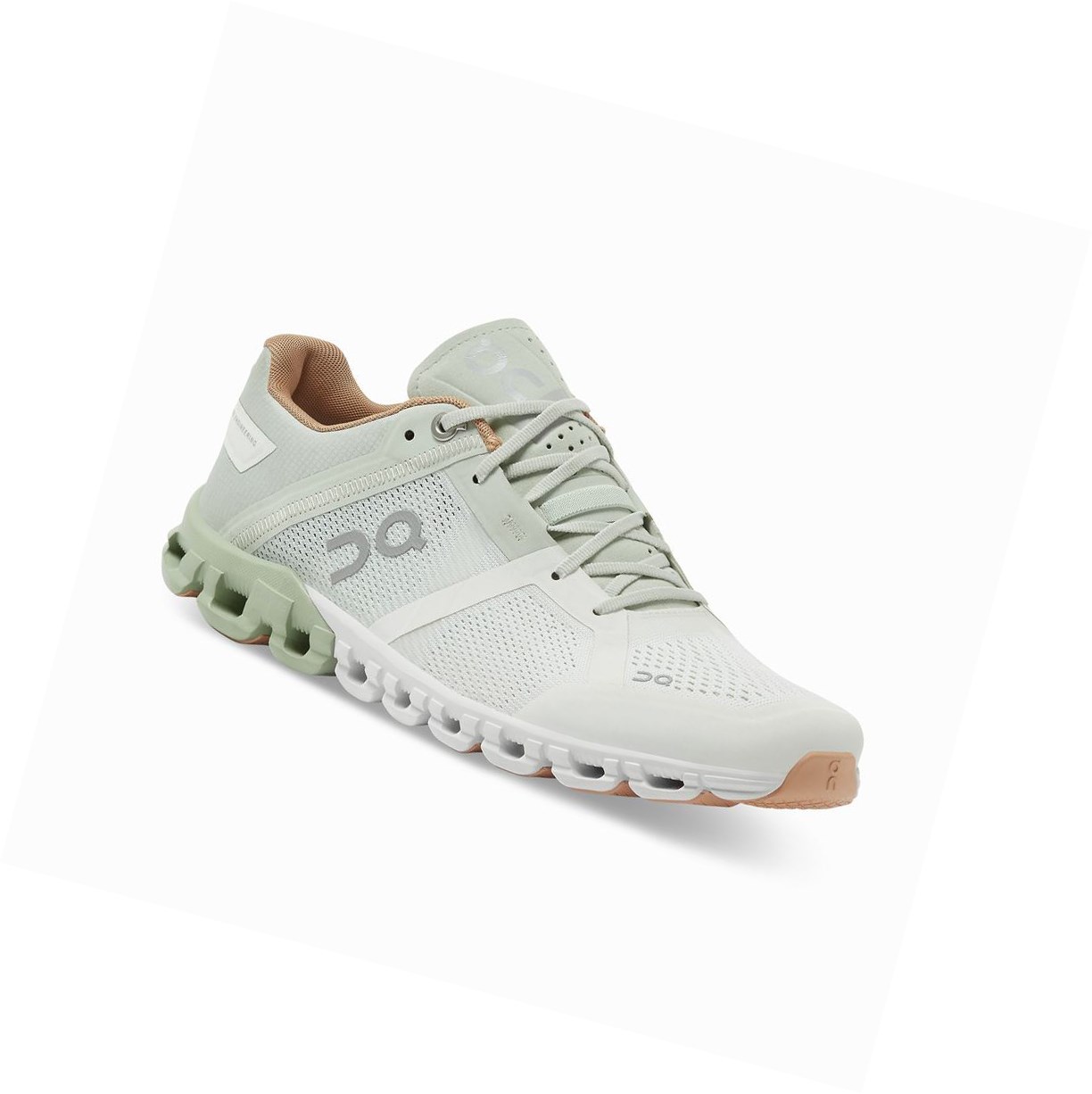 Scarpe Running Strada Donna On Cloudflow Beige Bianche | 92YMKPBCU