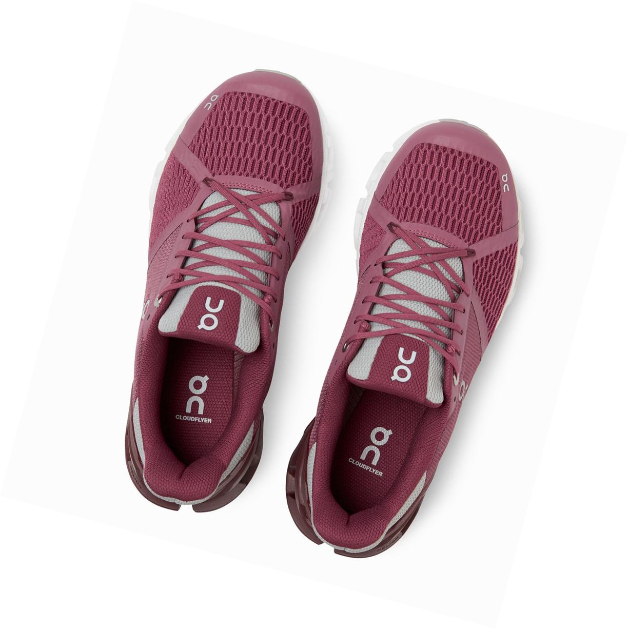 Scarpe Running Strada Donna On Cloudflyer Bordeaux | 30XCVDPSU