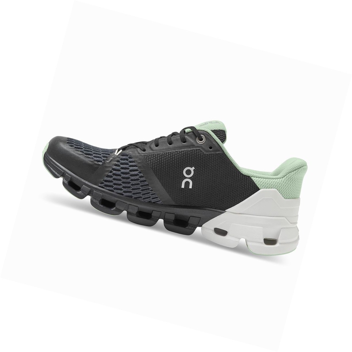 Scarpe Running Strada Donna On Cloudflyer Nere Bianche | 56ZFGSJDO