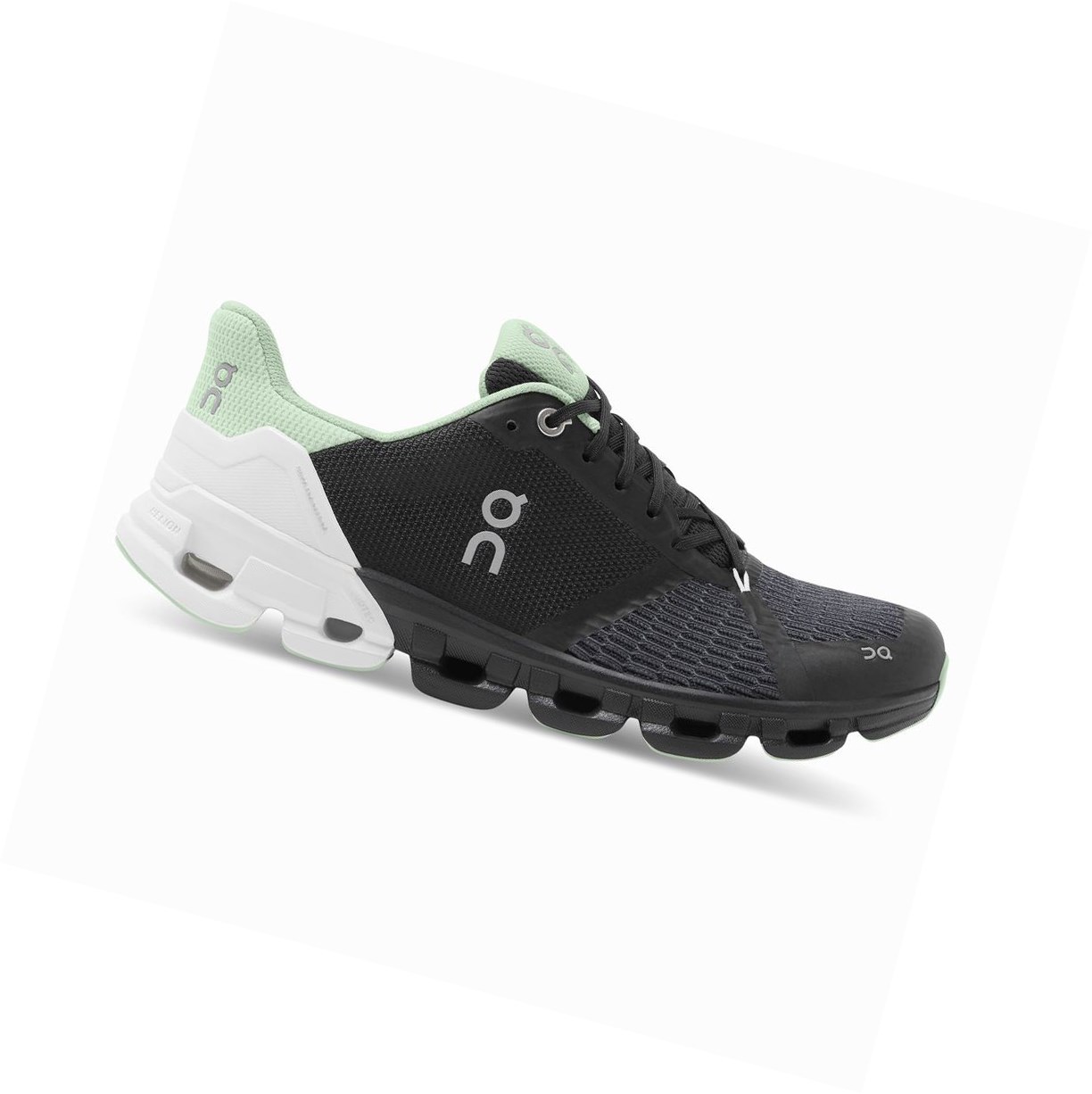 Scarpe Running Strada Donna On Cloudflyer Nere Bianche | 56ZFGSJDO