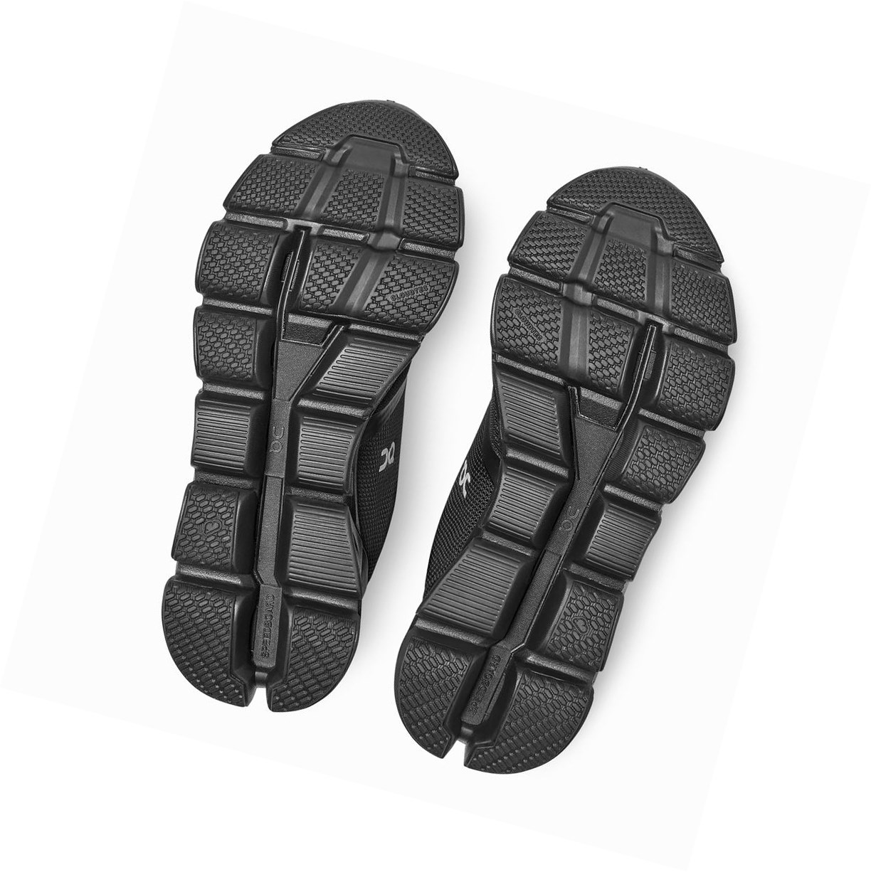Scarpe Running Strada Donna On Cloudflyer Impermeabili Nere | 57BDZFOKU